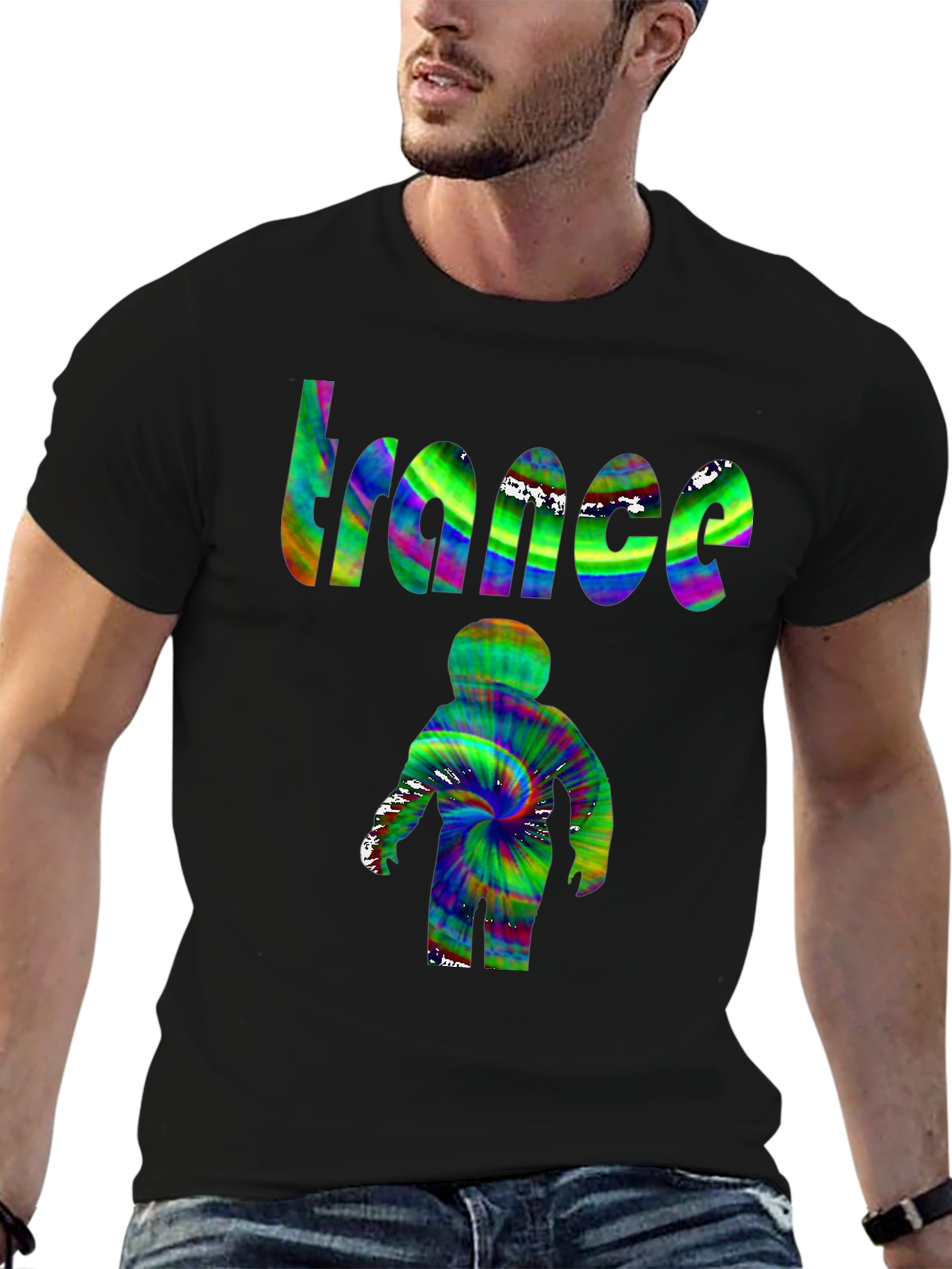 Trance Tie Dye Graphic Tee
