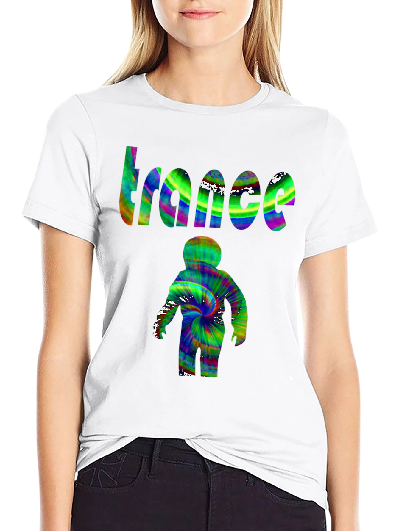 Trance Tie Dye Graphic Tee