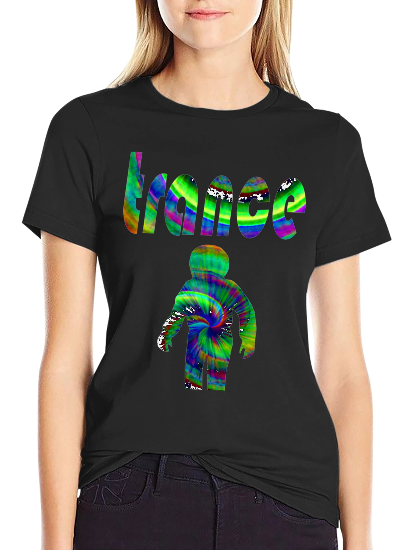 Trance Tie Dye Graphic Tee