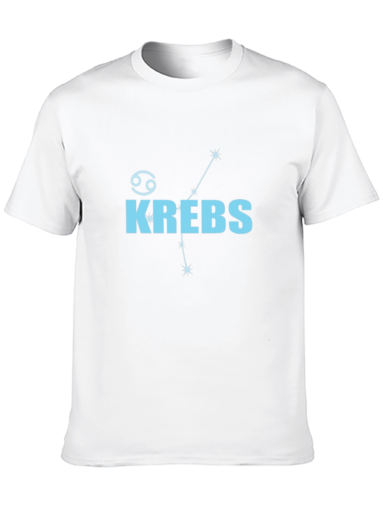Krebs Cancer Zodiac Black T-Shirt