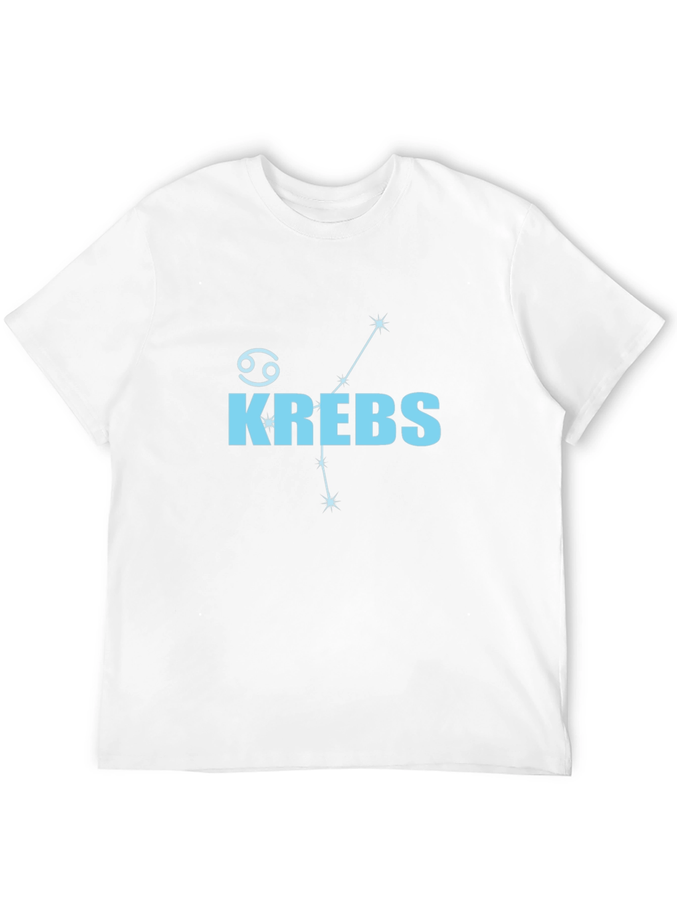 Krebs Cancer Zodiac Black T-Shirt