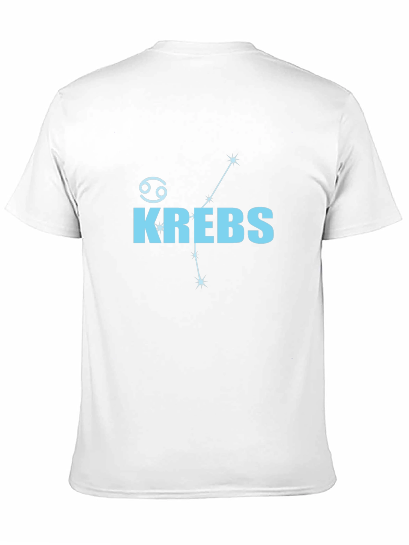 Krebs Cancer Zodiac Black T-Shirt