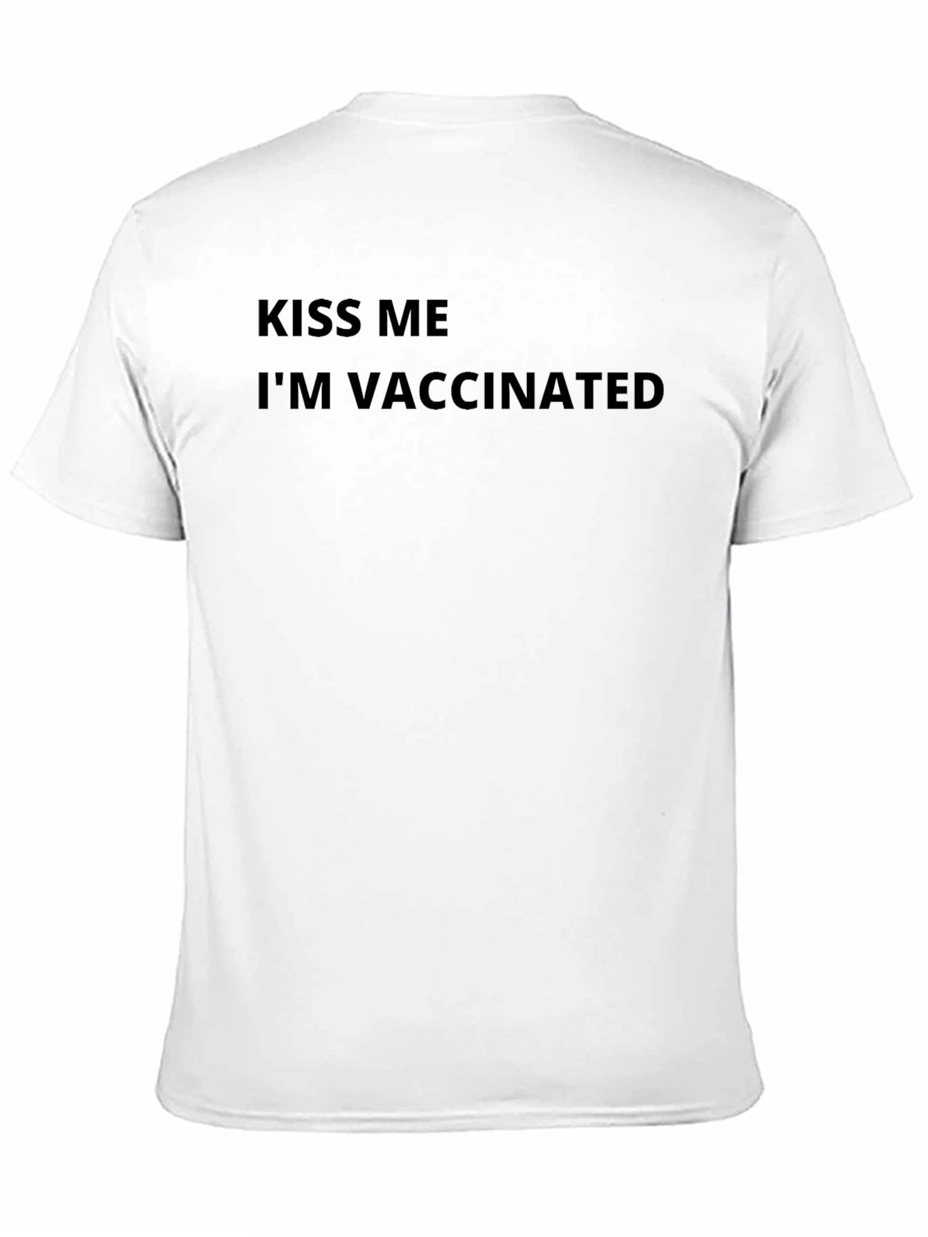 Kiss Me Im Vaccinated Graphic T-Shirt