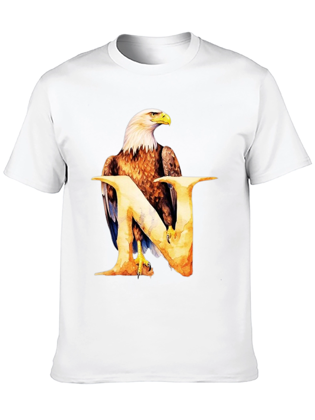 Eagle Letter N Graphic T-Shirt