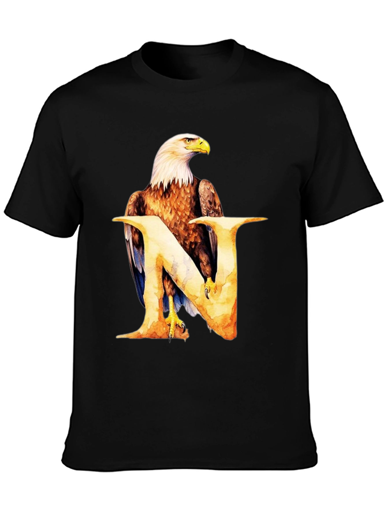 Eagle Letter N Graphic T-Shirt
