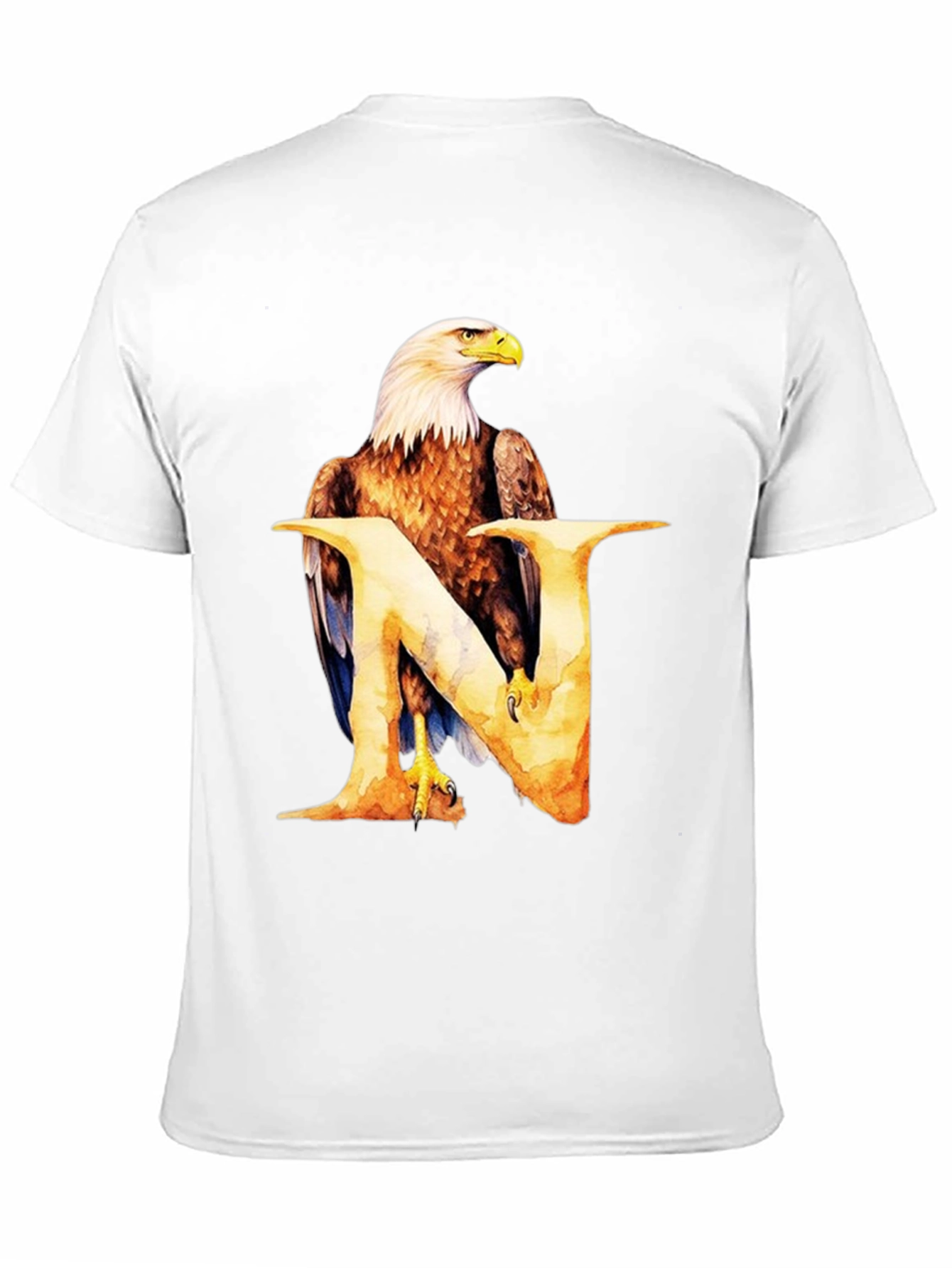 Eagle Letter N Graphic T-Shirt