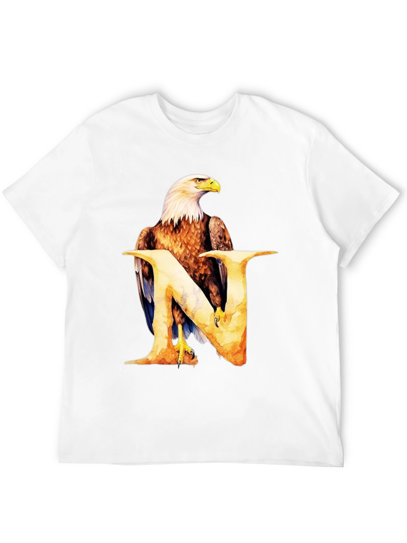 Eagle Letter N Graphic T-Shirt