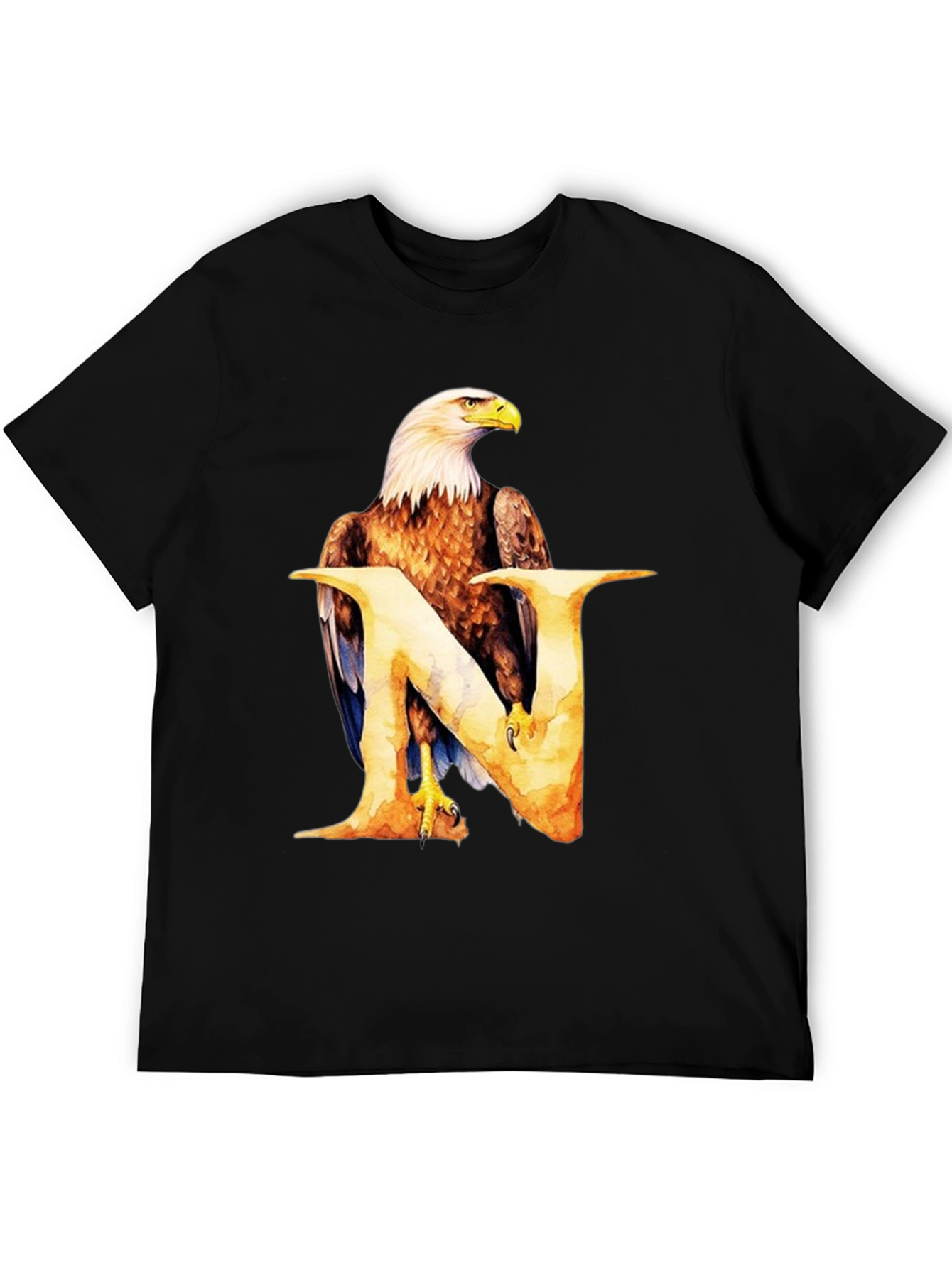 Eagle Letter N Graphic T-Shirt
