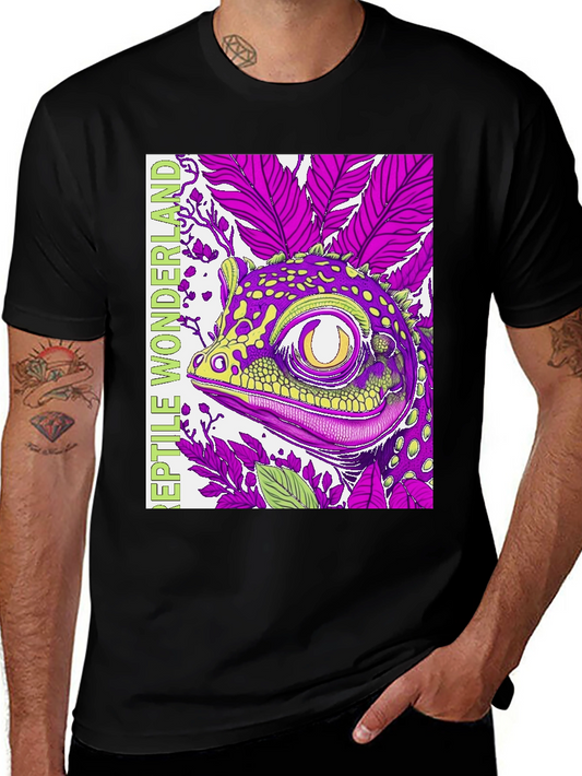Reptile Wonderland T-Shirt: Gecko Graphic Tee