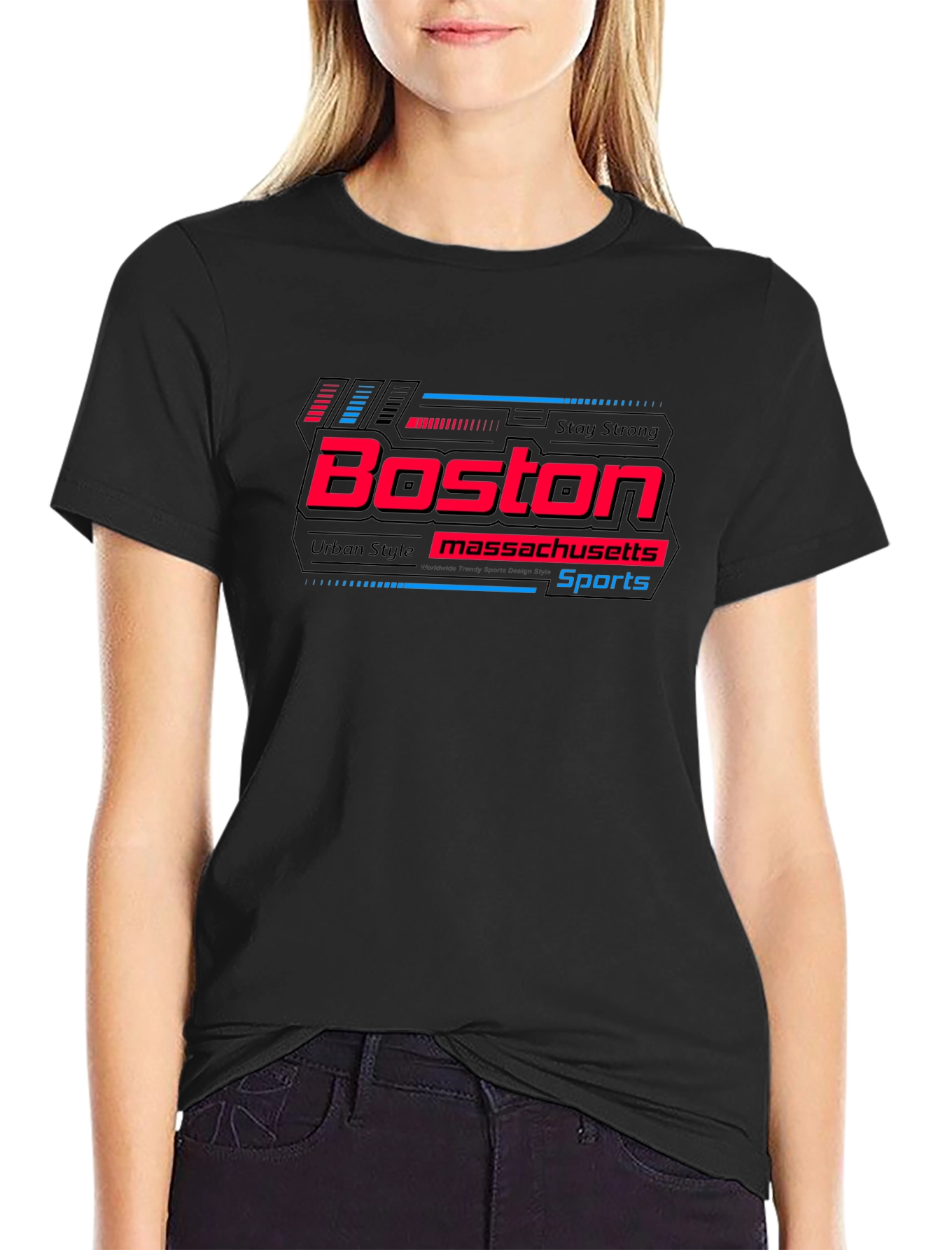 Boston Massachusetts Sports Graphic Tee