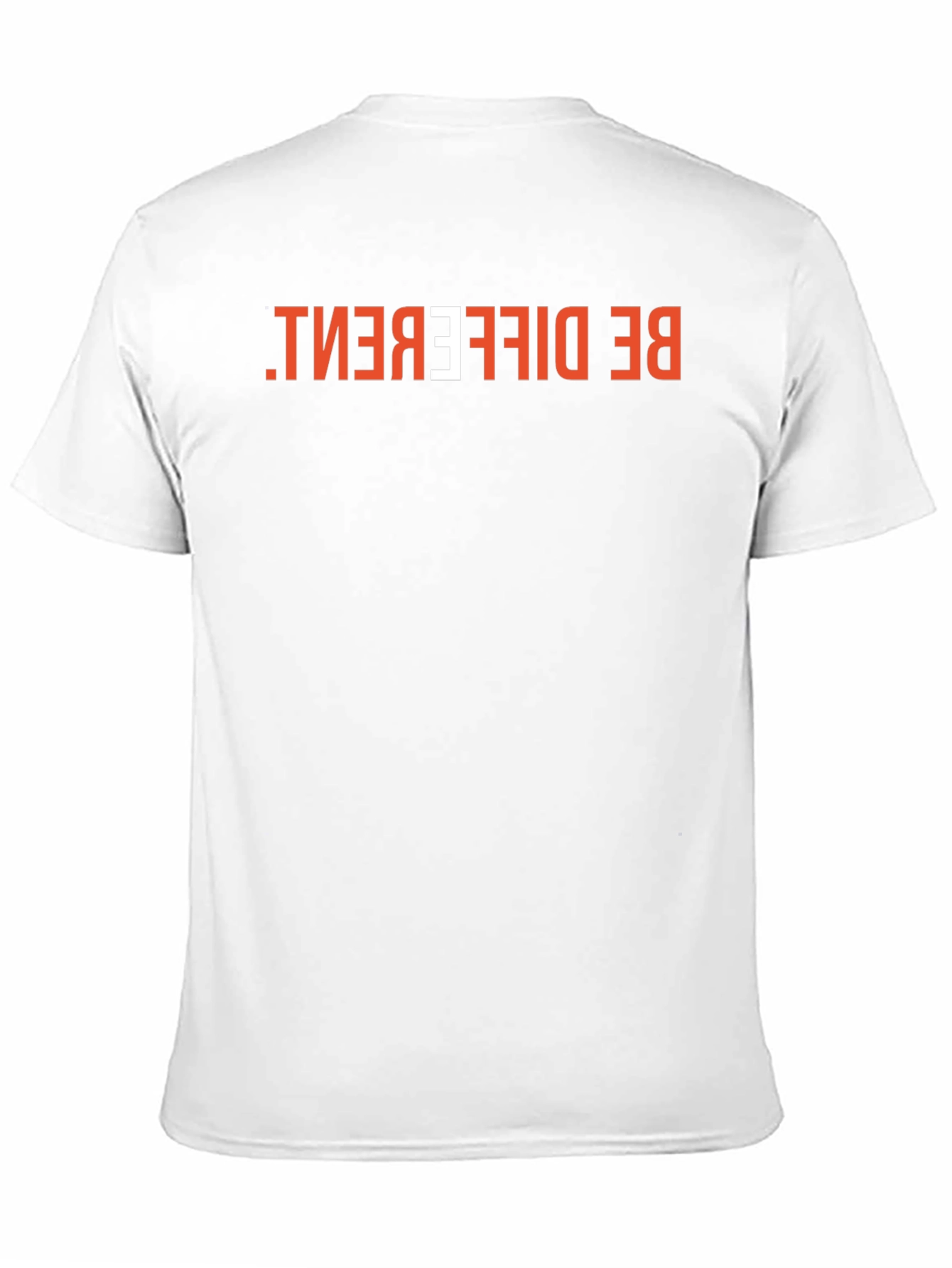 Be Different Graphic Tee - Black Cotton Casual Shirt