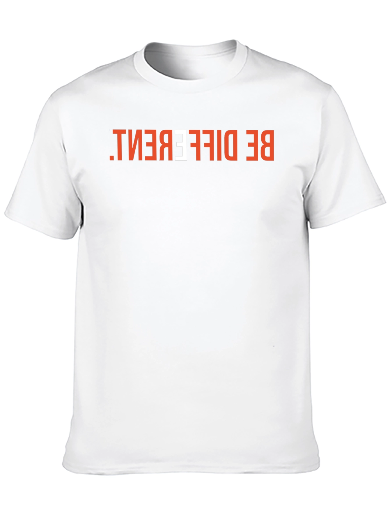 Be Different Graphic Tee - Black Cotton Casual Shirt