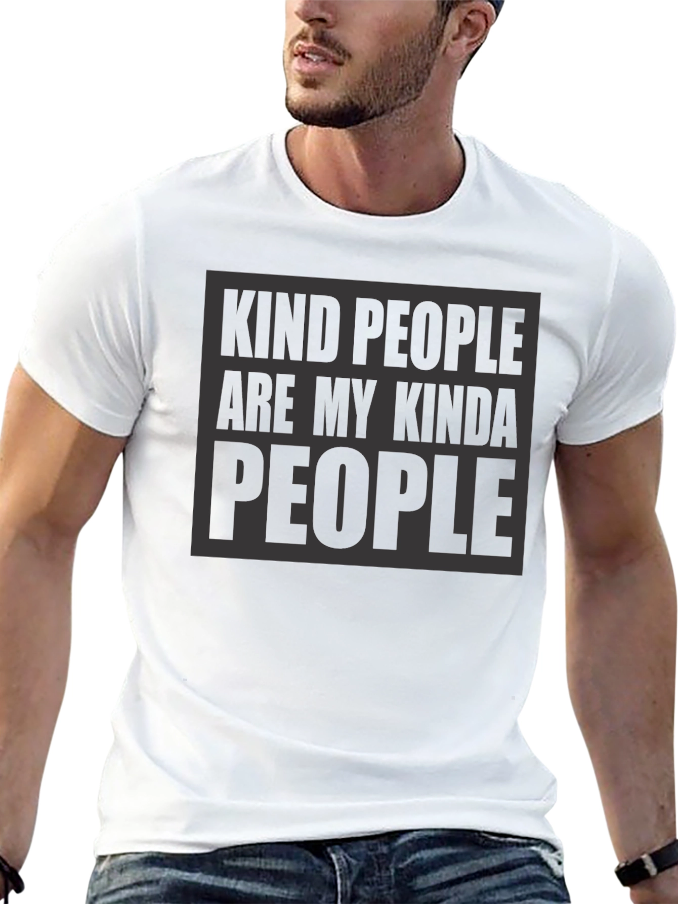 Kind People Graphic Tee - Soft Cotton