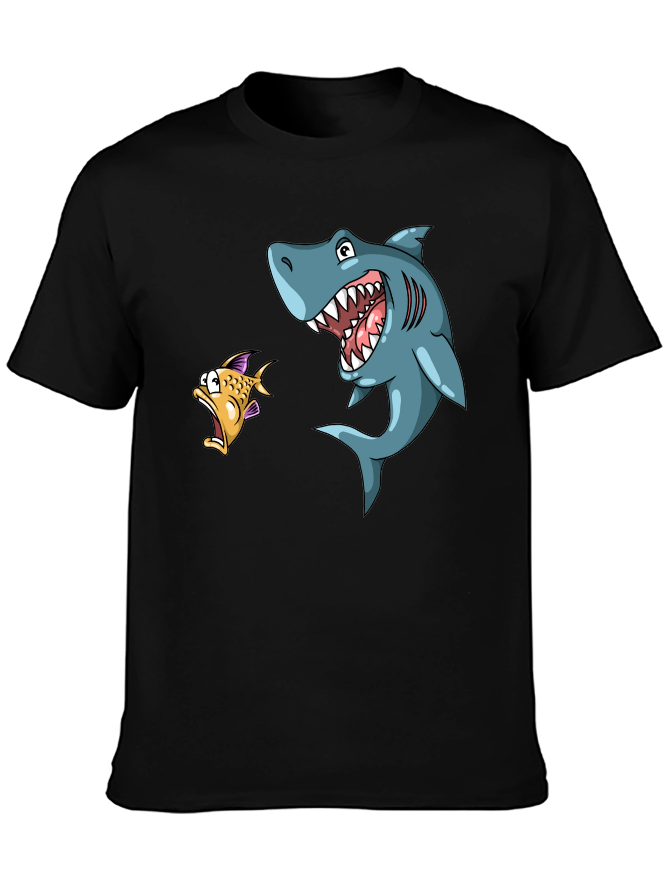 Shark Attack Graphic T-Shirt