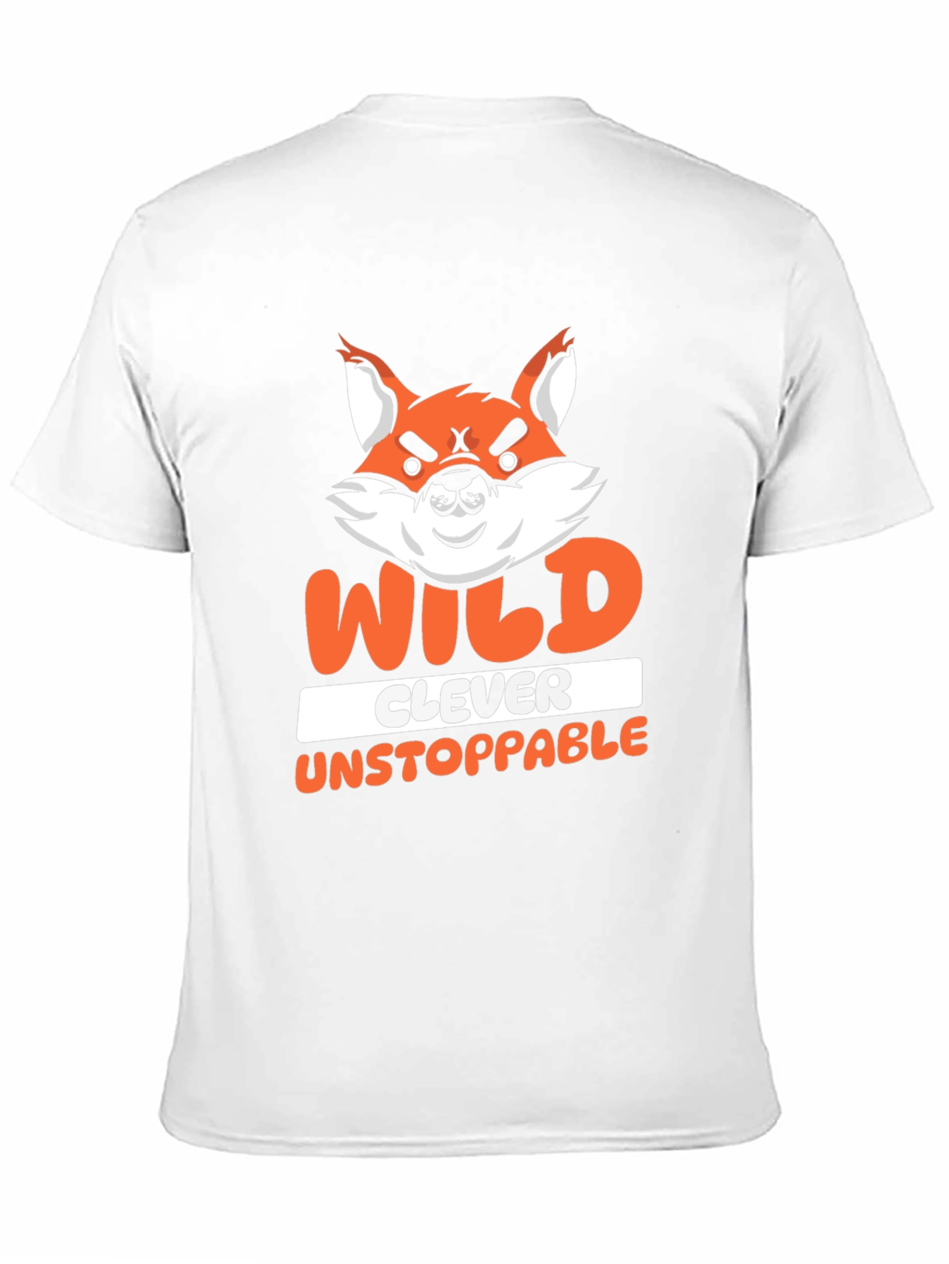 Wild Clever Unstoppable Fox Graphic T-Shirt