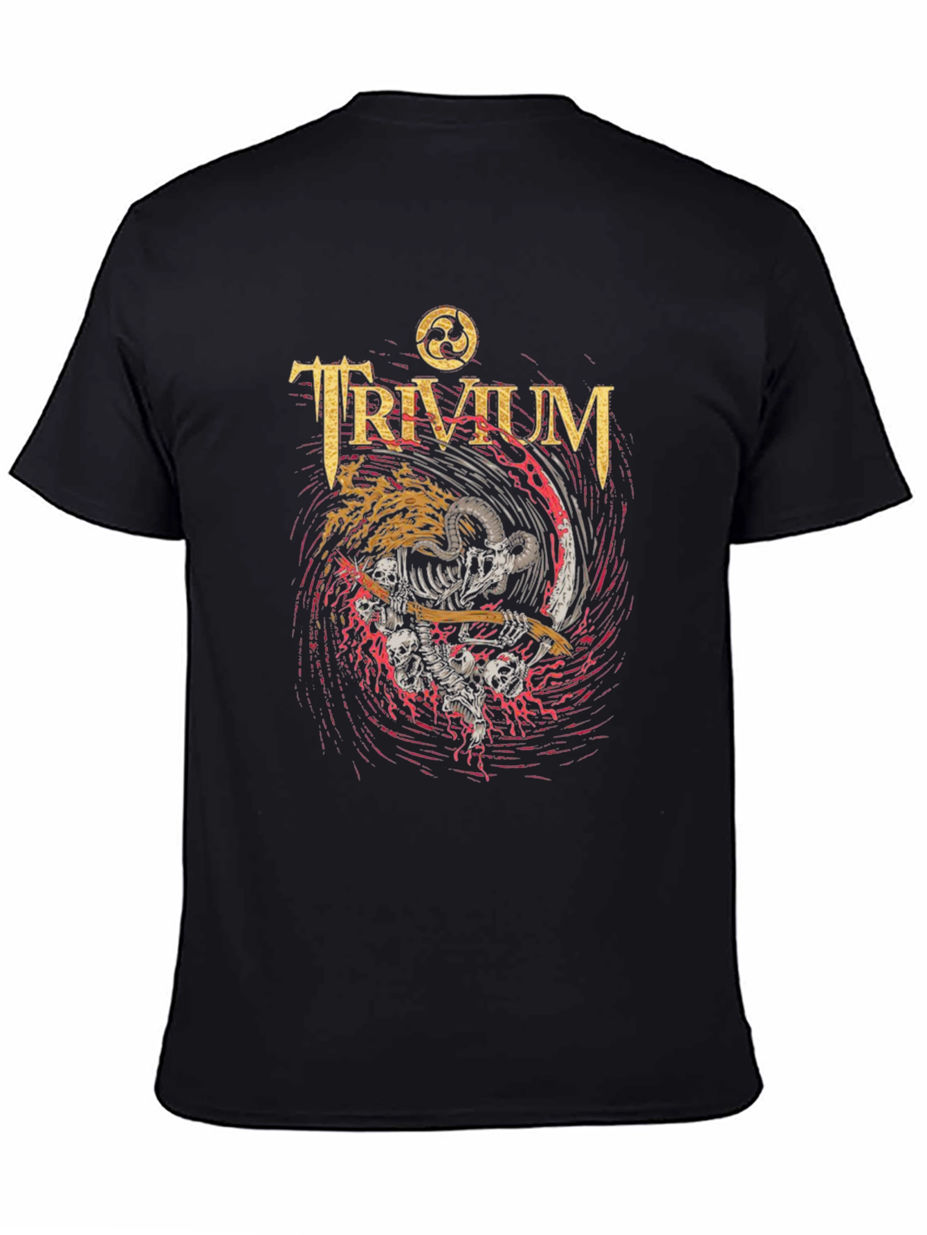 Trivium Band Black Graphic Tee