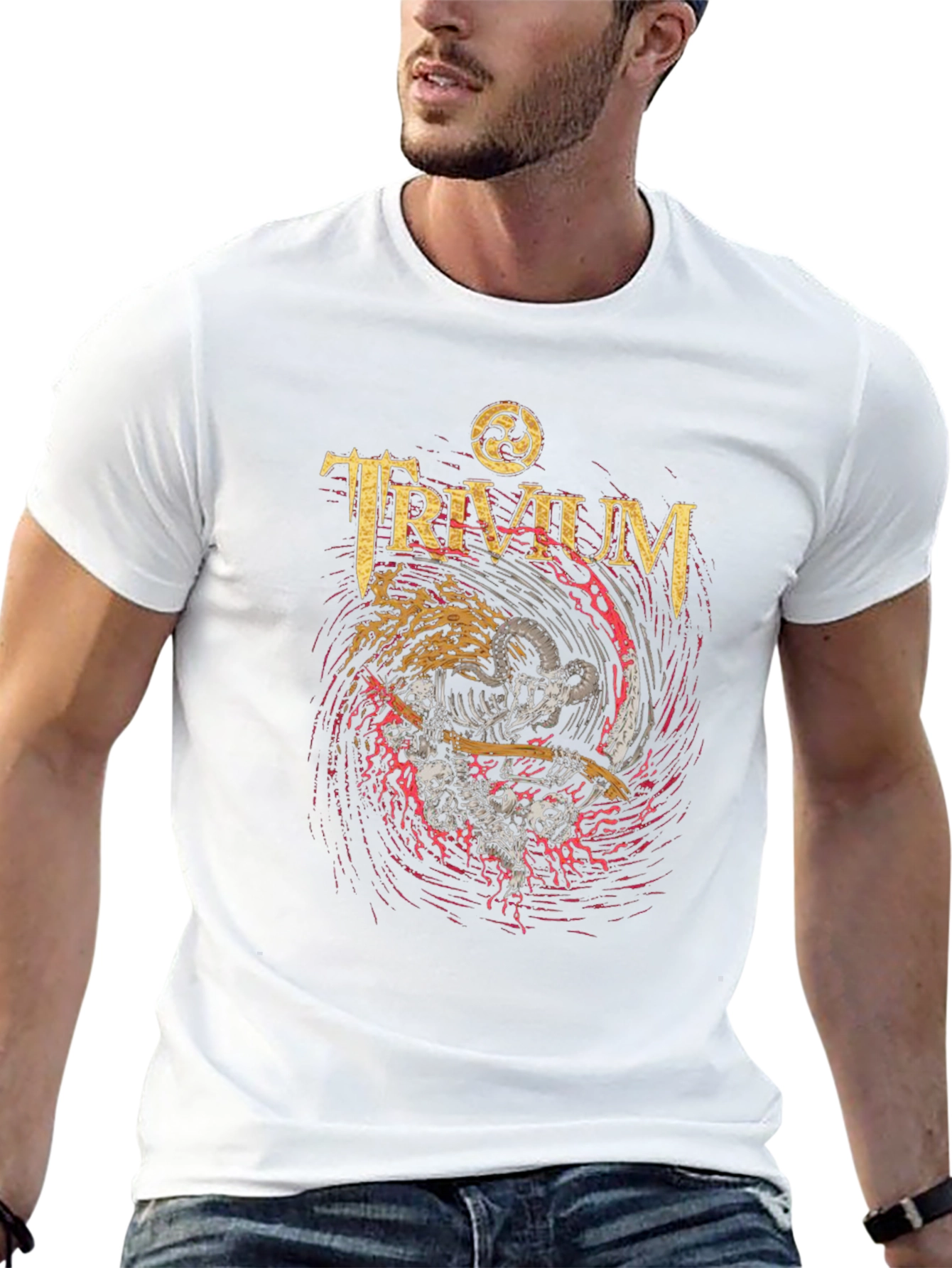 Trivium Band Black Graphic Tee