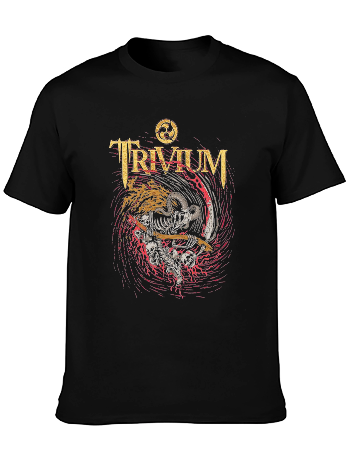 Trivium Band Black Graphic Tee
