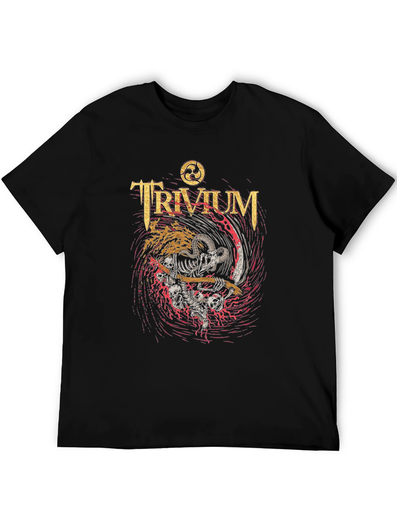 Trivium Band Black Graphic Tee