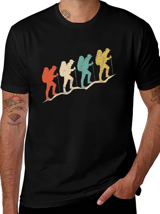 Hiking T-Shirt - Mountain Adventure Tee