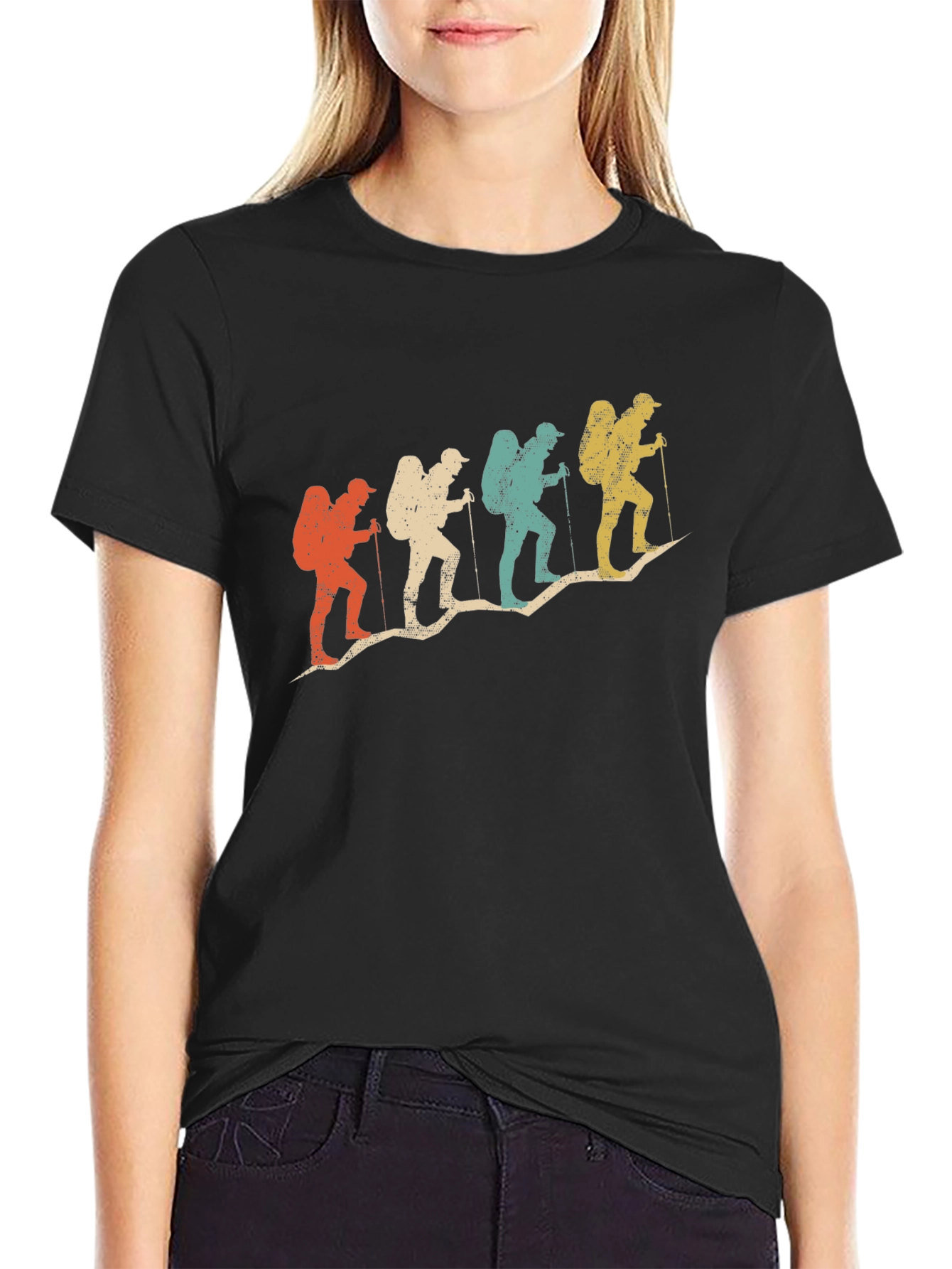 Hiking T-Shirt - Mountain Adventure Tee