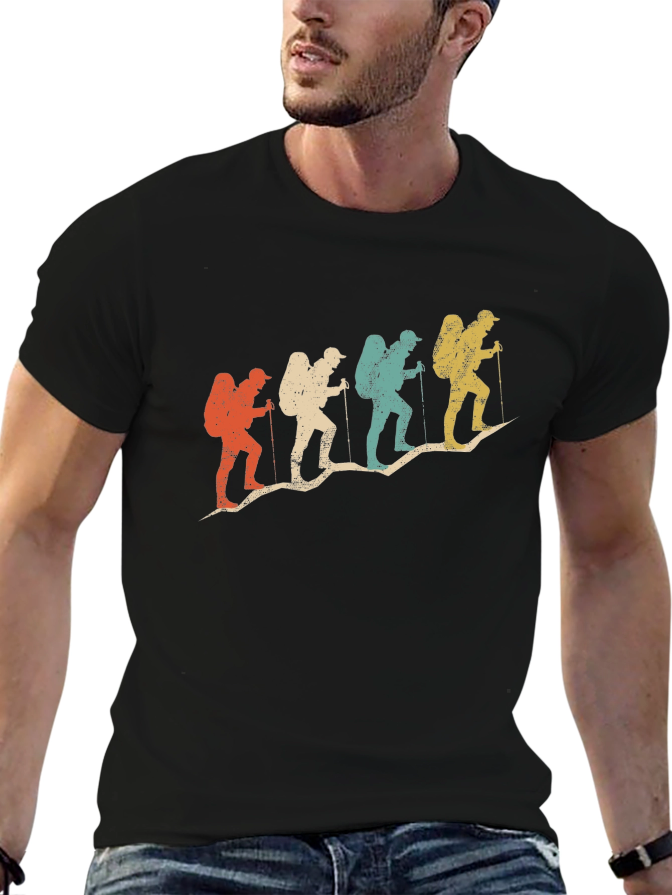 Hiking T-Shirt - Mountain Adventure Tee