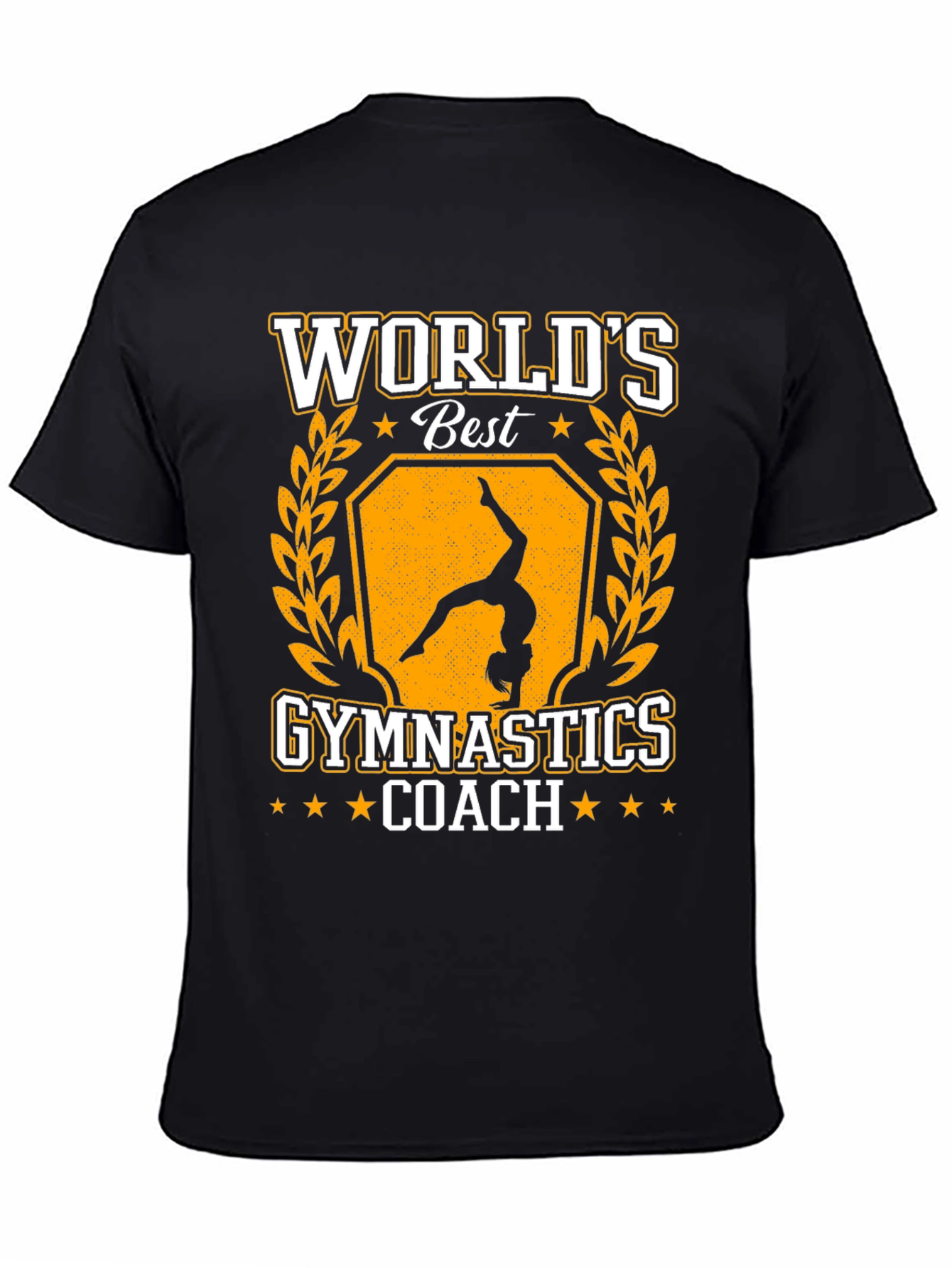 Worlds Best Gymnastics Coach Graphic T-Shirt