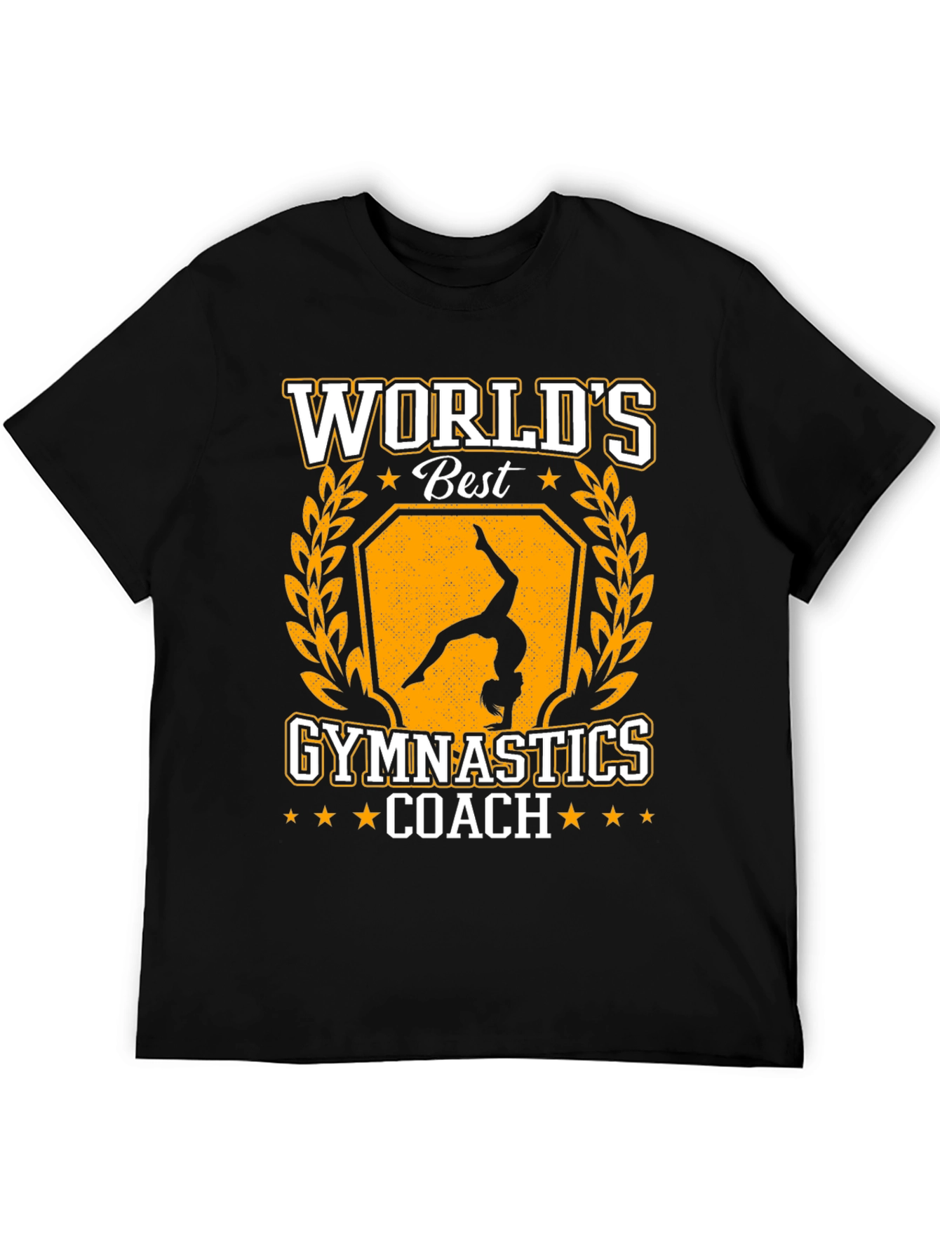 Worlds Best Gymnastics Coach Graphic T-Shirt
