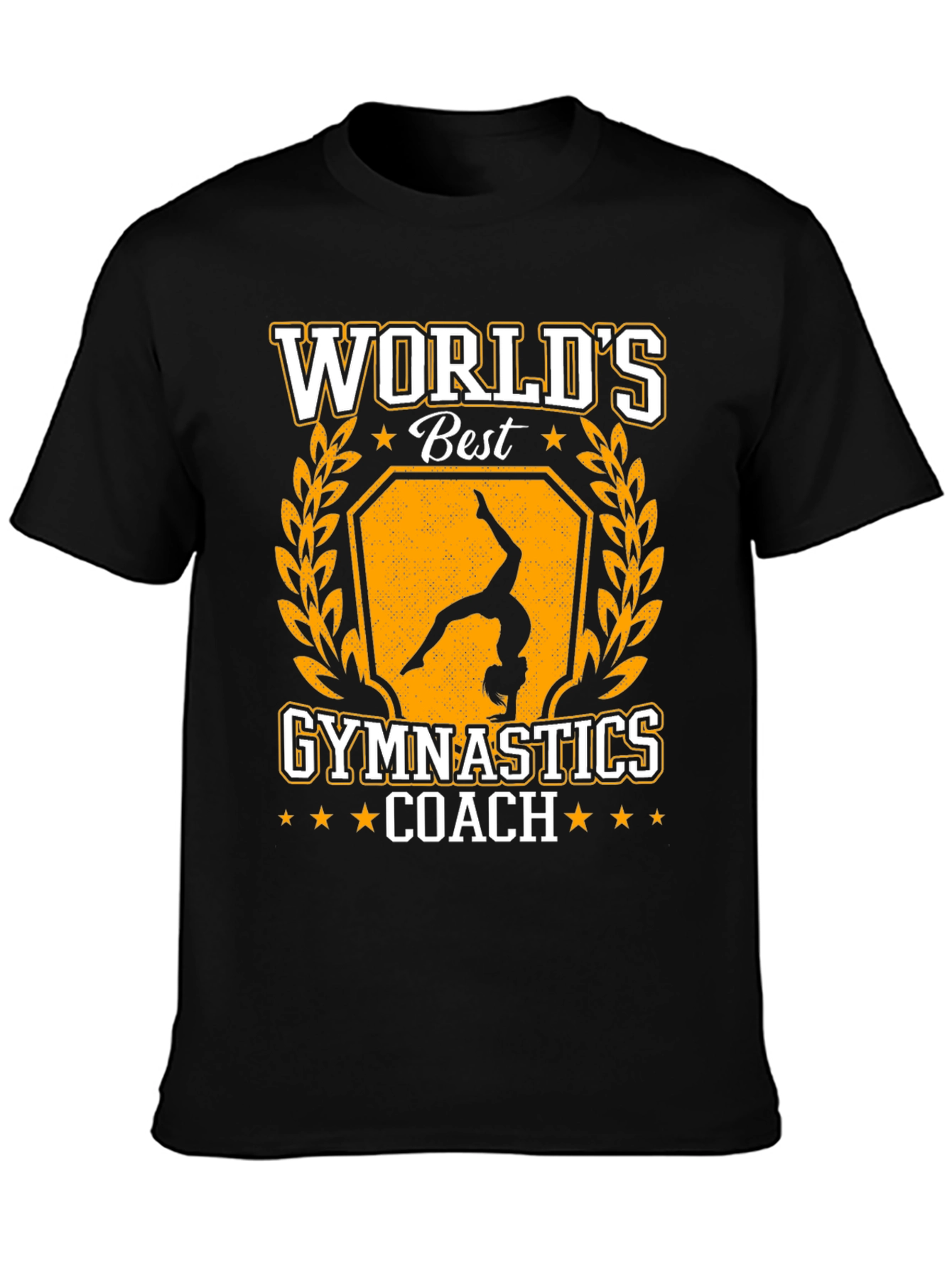 Worlds Best Gymnastics Coach Graphic T-Shirt