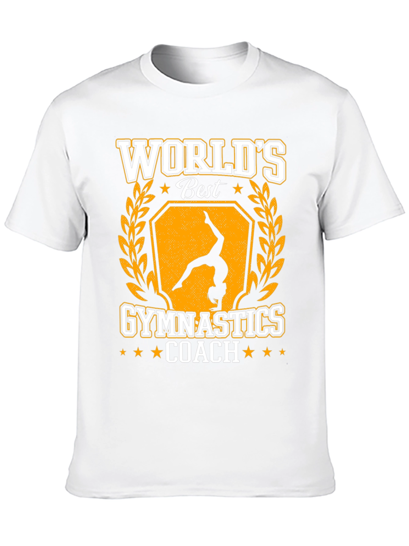 Worlds Best Gymnastics Coach Graphic T-Shirt