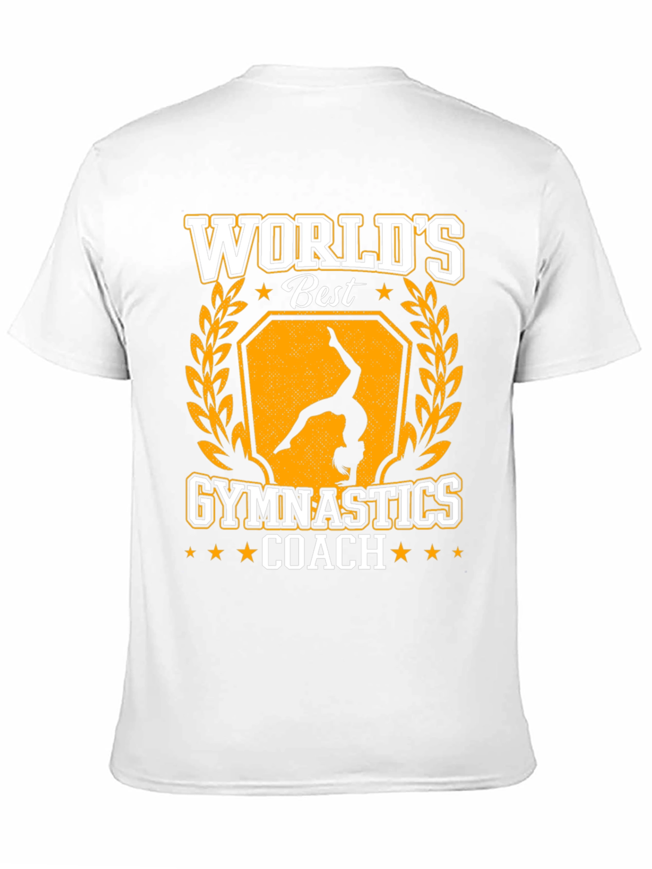 Worlds Best Gymnastics Coach Graphic T-Shirt