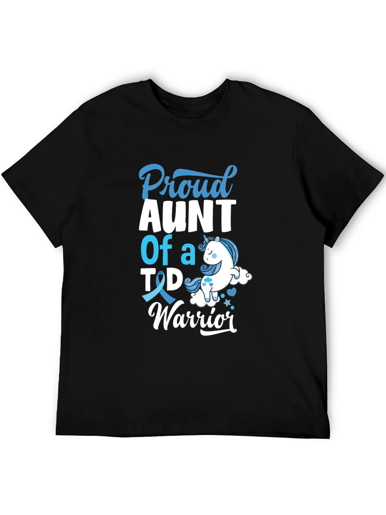 Proud Aunt of a T1D Warrior Graphic Tee