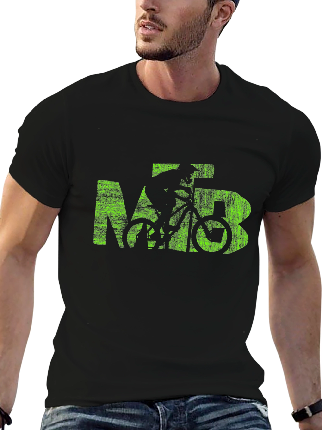 MTB Biker Graphic T-Shirt