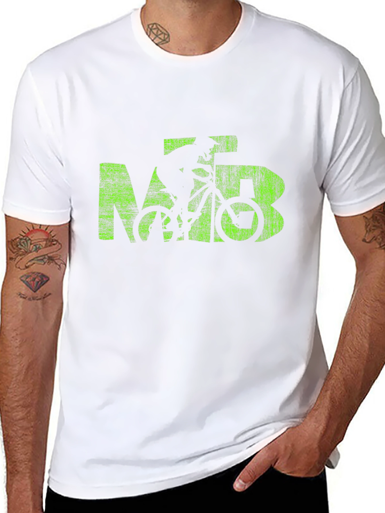MTB Biker Graphic T-Shirt