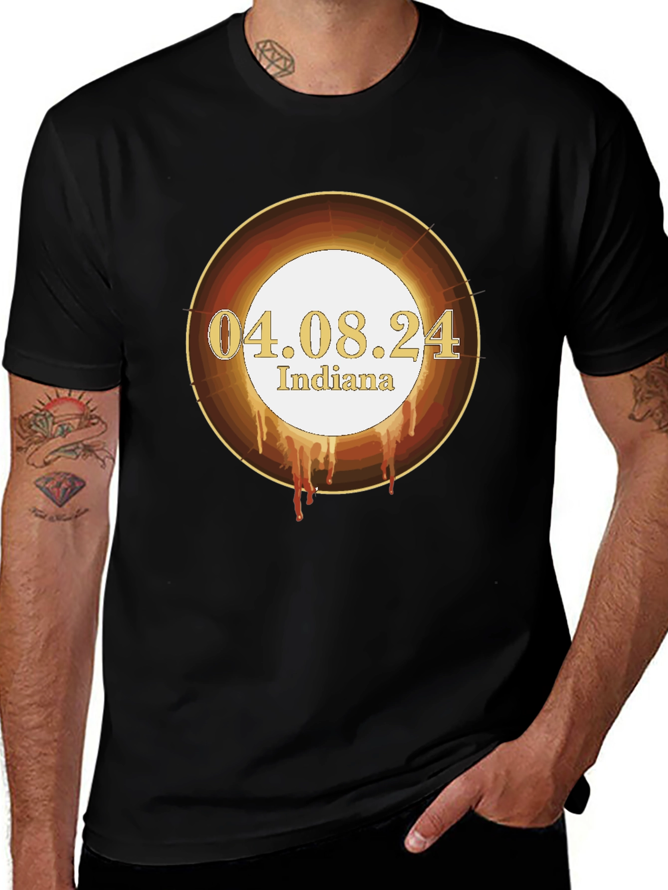 Indiana Eclipse 04.08.24 T-Shirt