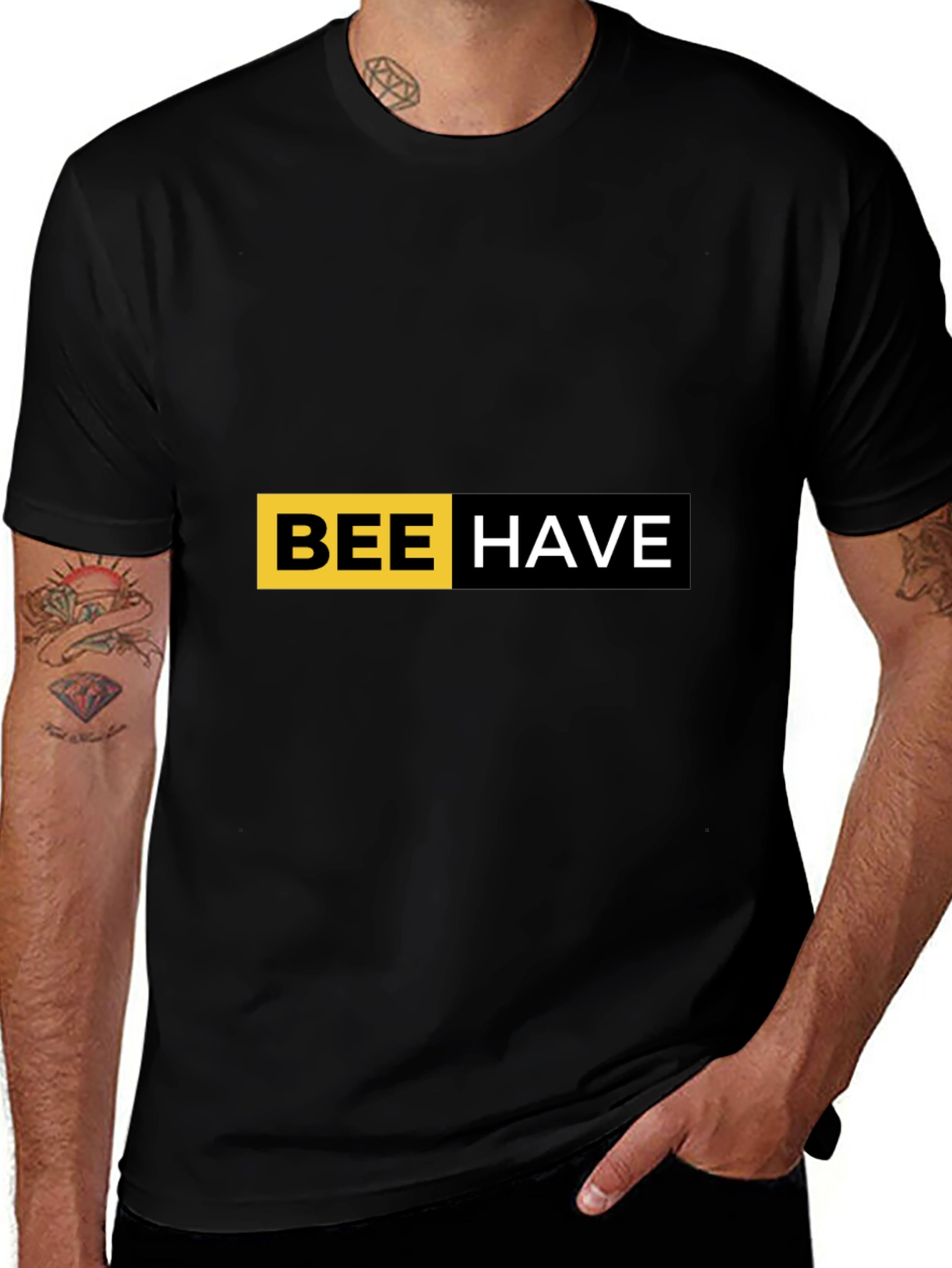 Bee Have T-Shirt - Trendy Graphic Tee