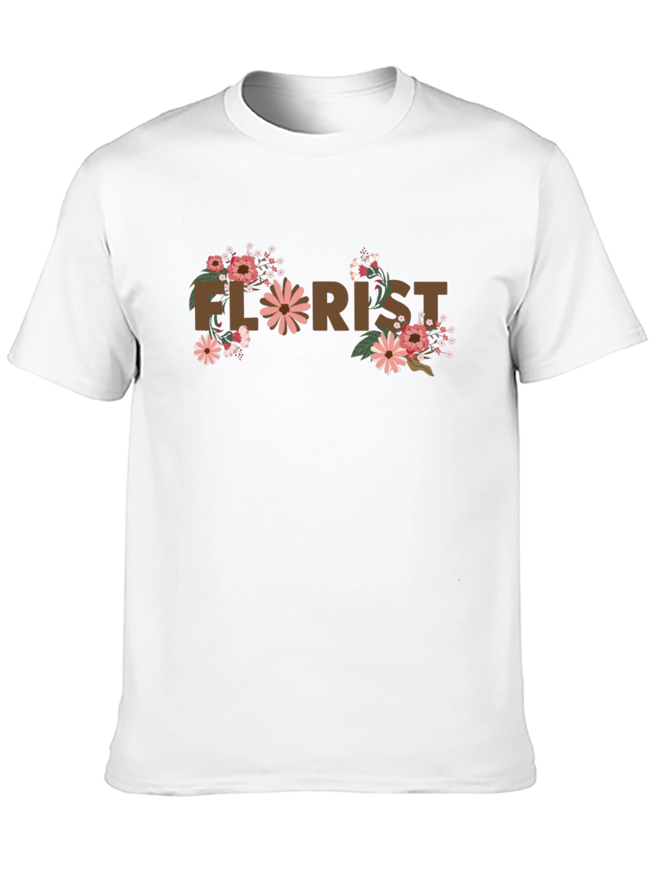 Floral Florist Graphic T-Shirt