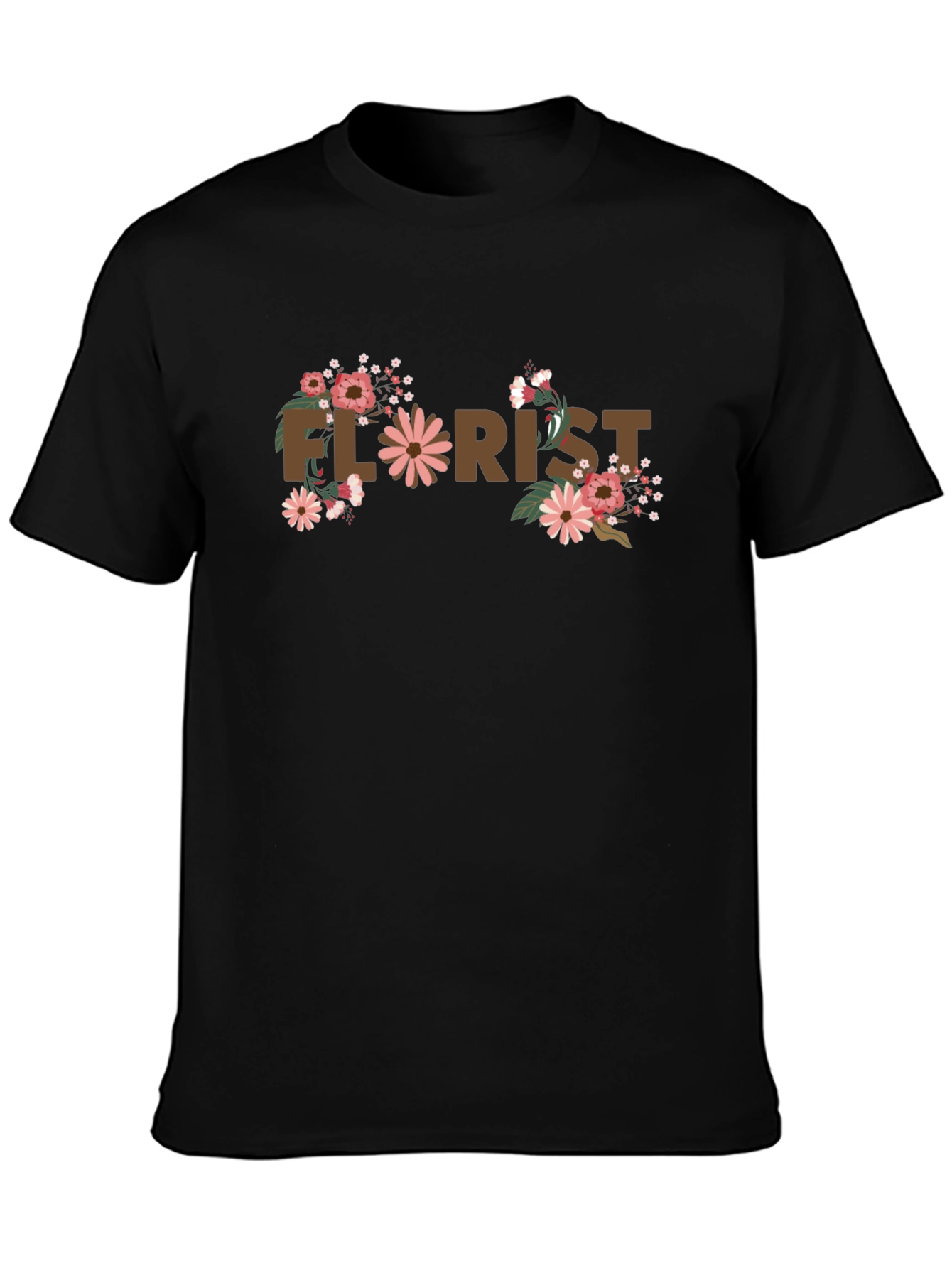 Floral Florist Graphic T-Shirt