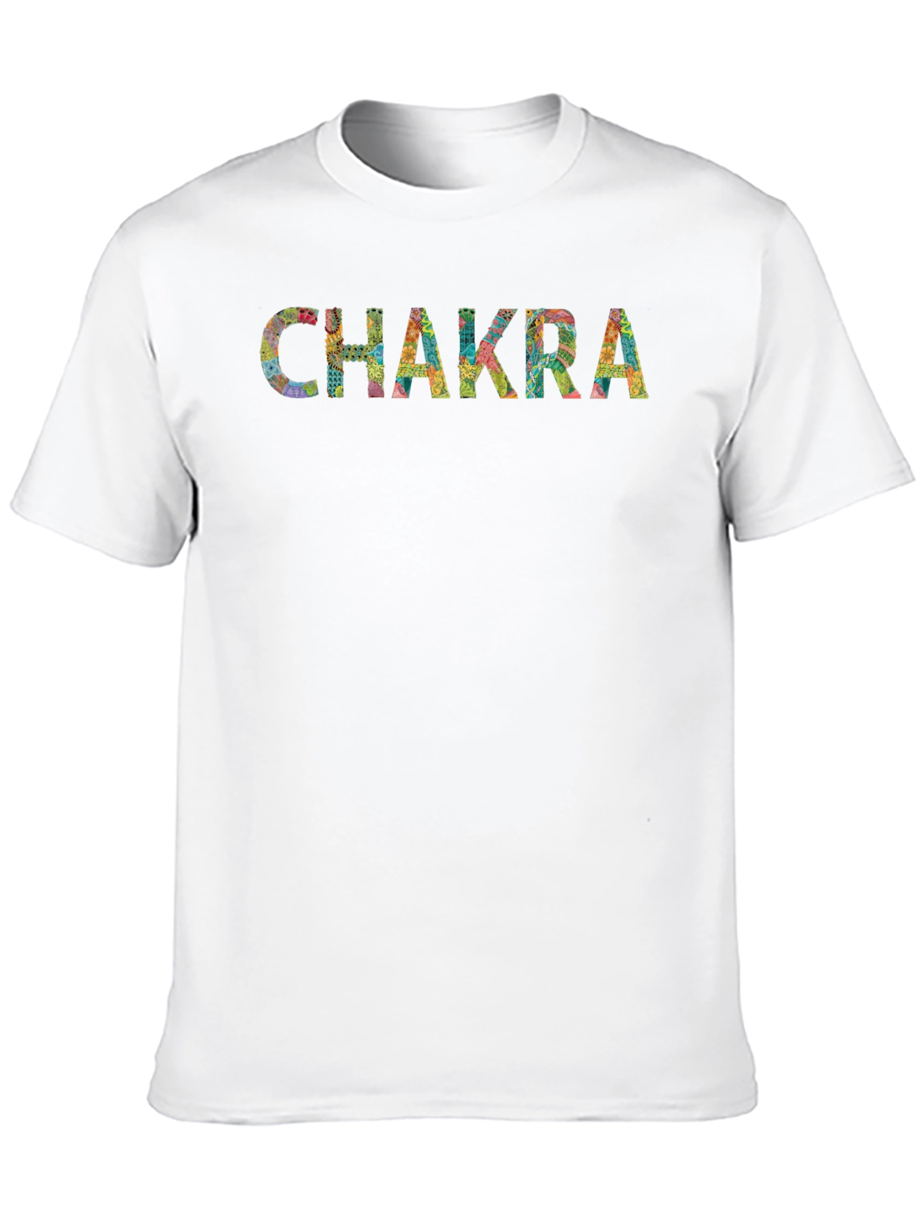 Chakra Design Black T-Shirt