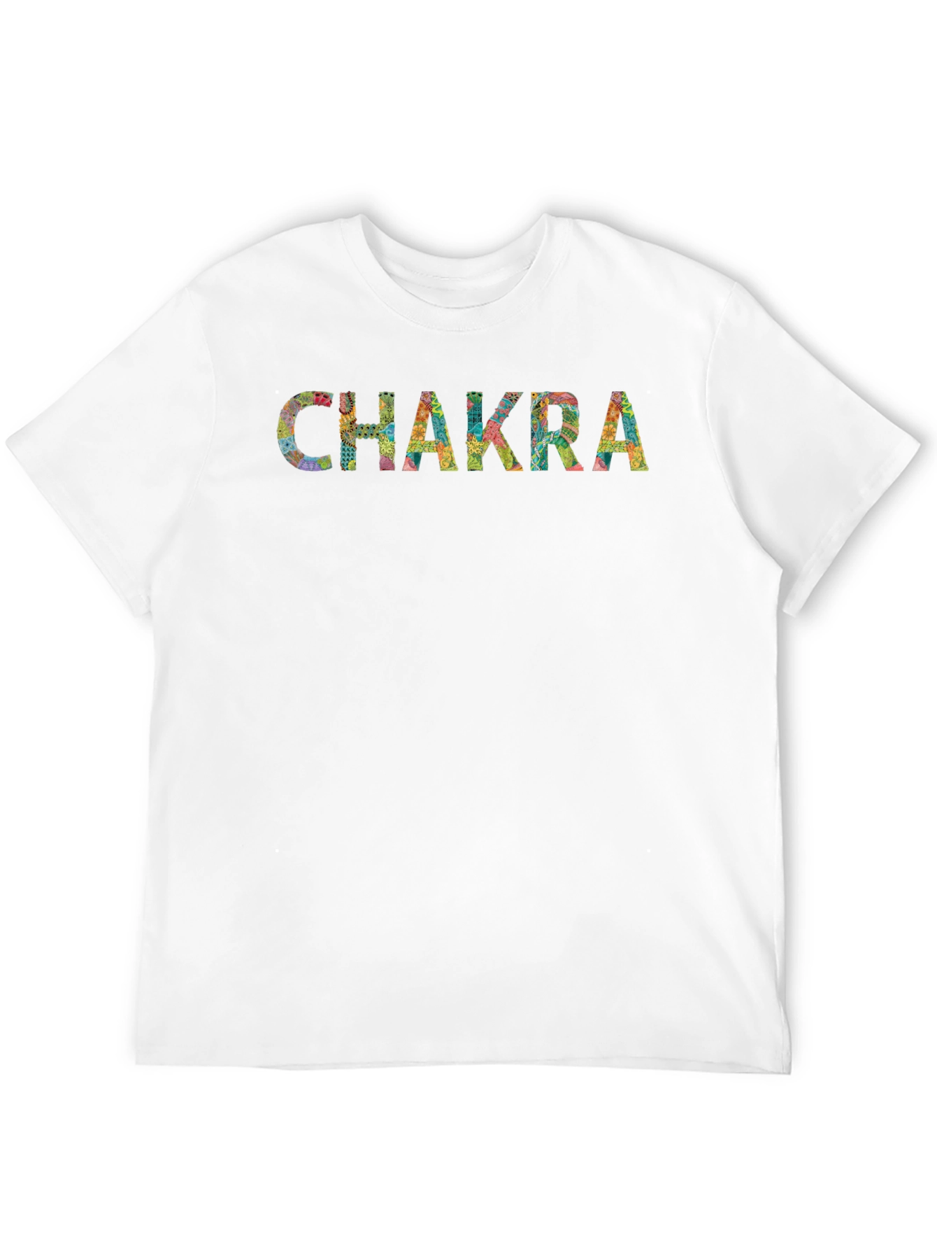 Chakra Design Black T-Shirt