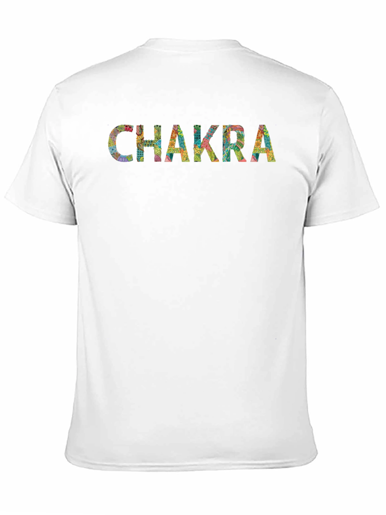 Chakra Design Black T-Shirt