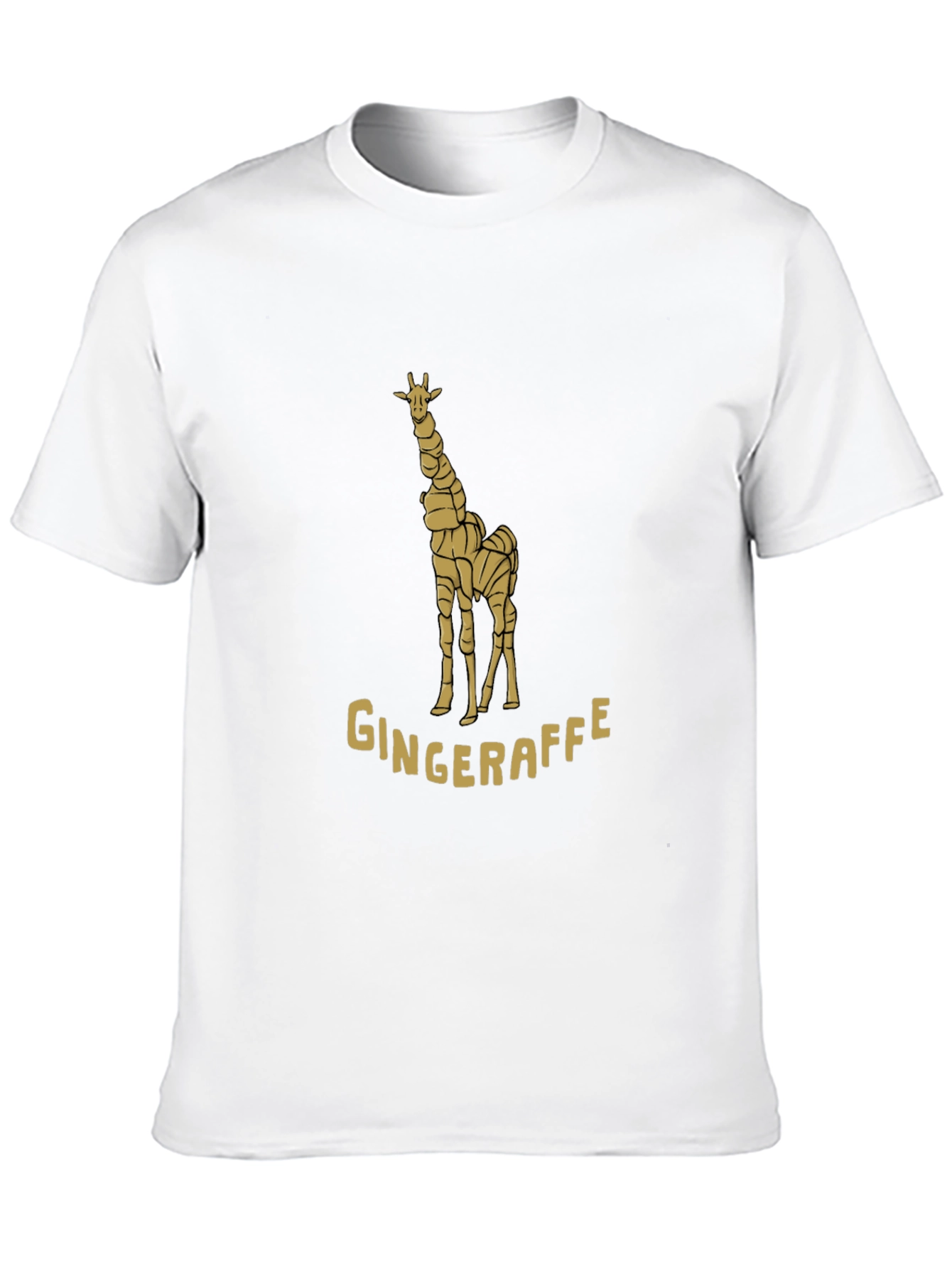 Gingeraffe Graphic Tee - Unique Giraffe Design