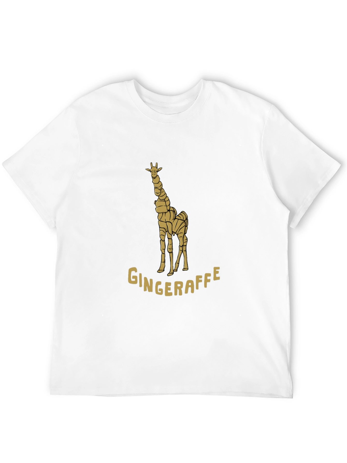 Gingeraffe Graphic Tee - Unique Giraffe Design