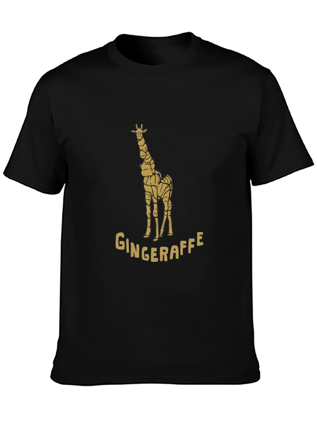 Gingeraffe Graphic Tee - Unique Giraffe Design