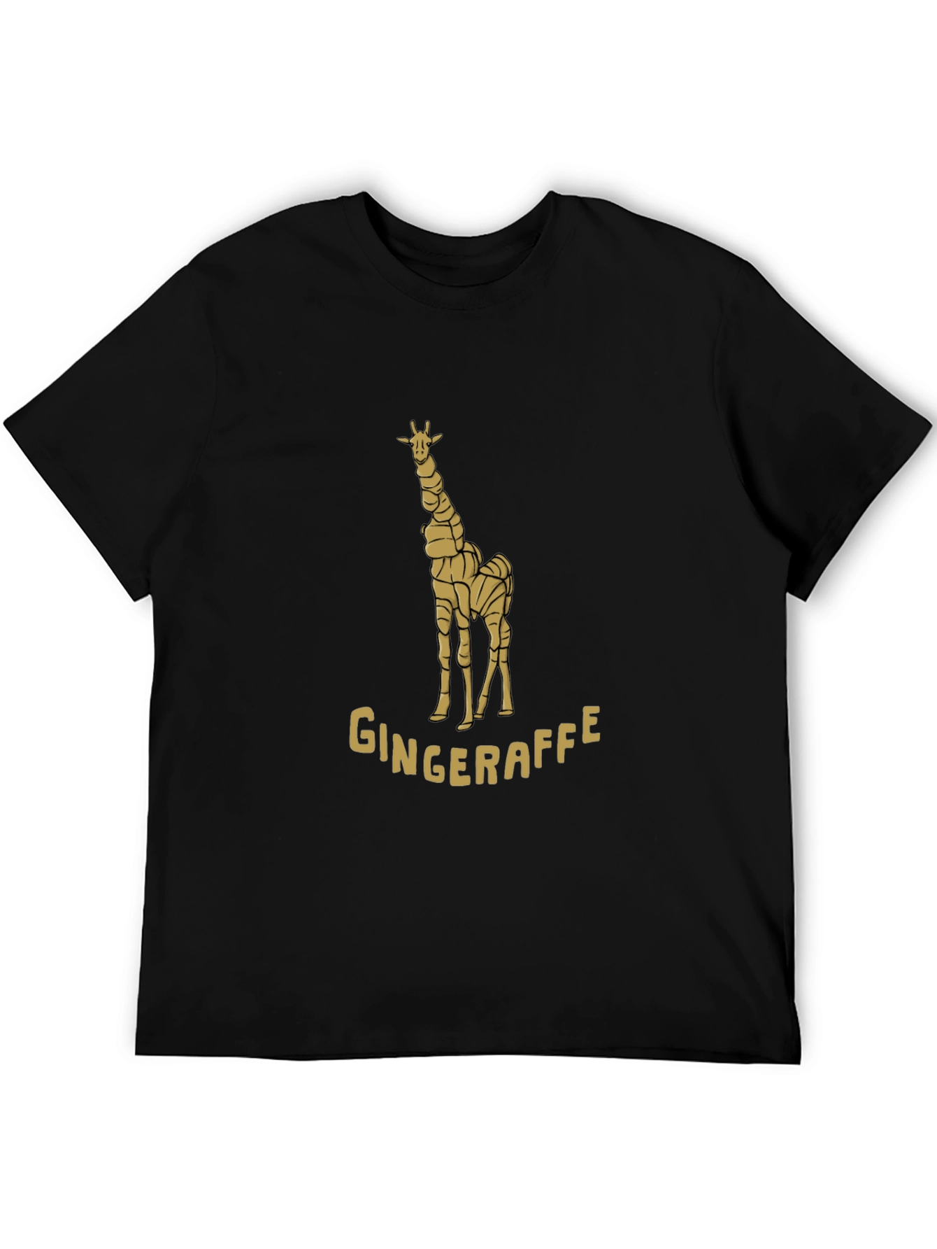 Gingeraffe Graphic Tee - Unique Giraffe Design