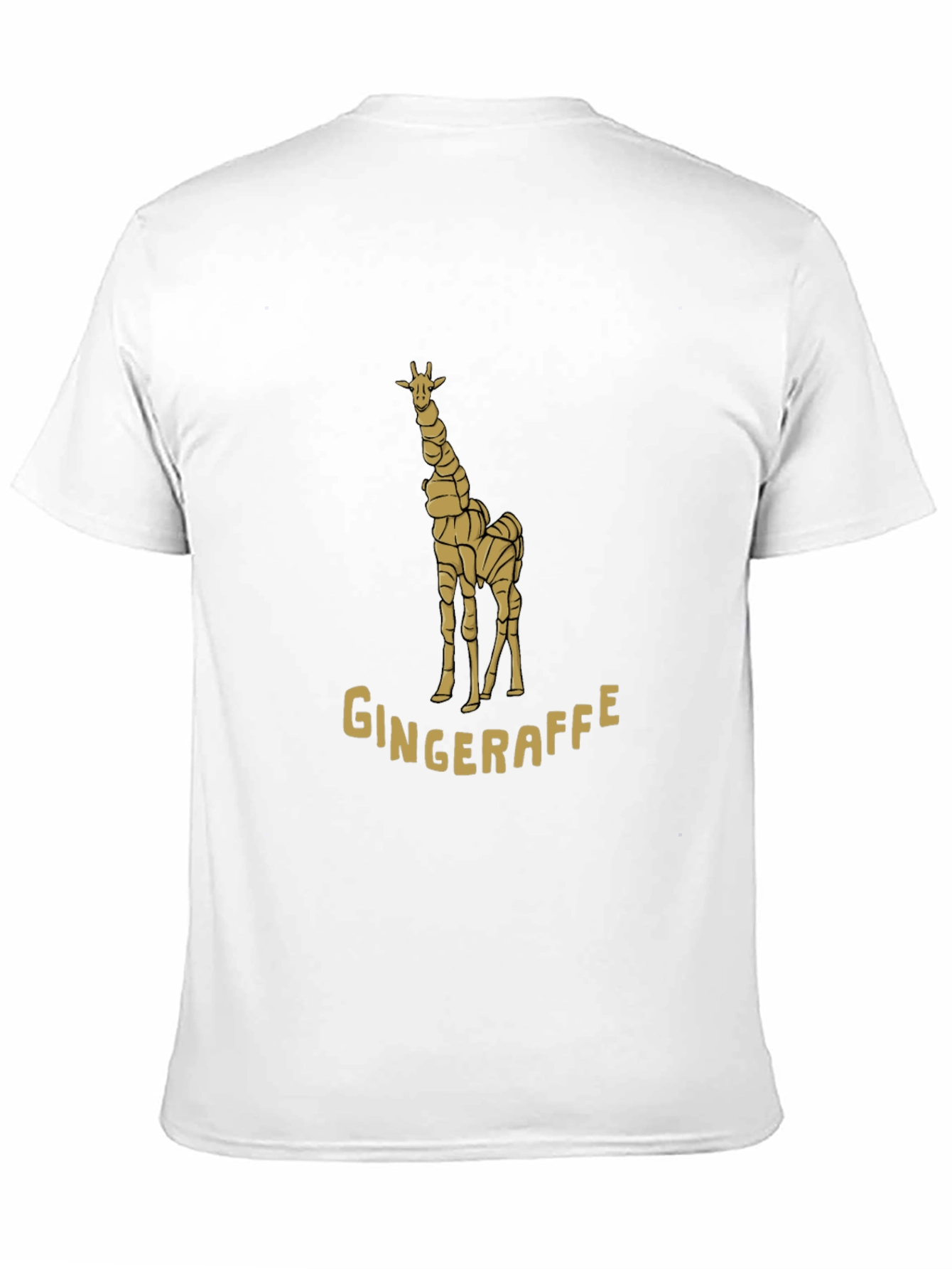 Gingeraffe Graphic Tee - Unique Giraffe Design