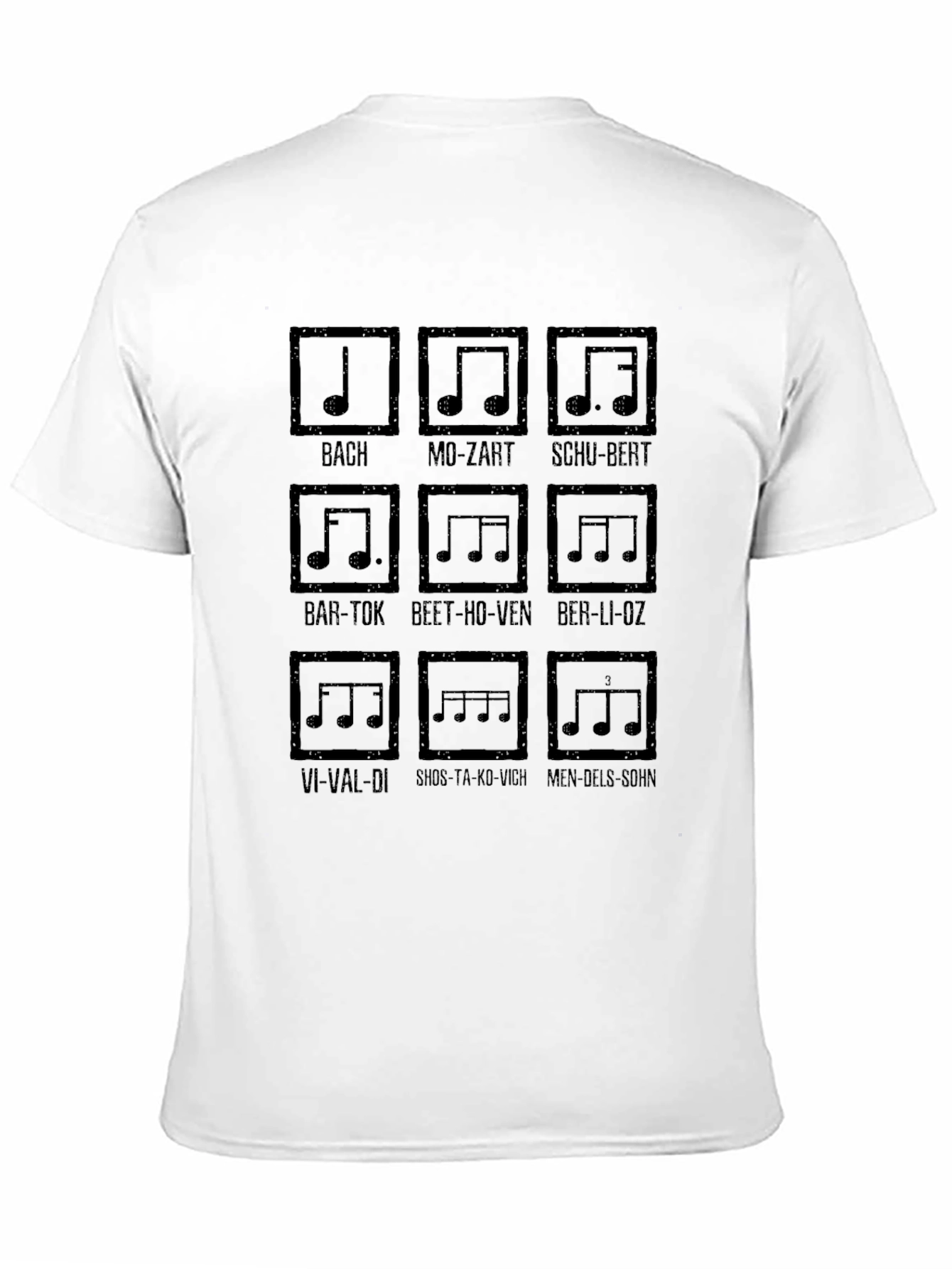Music Composer Graphic T-Shirt