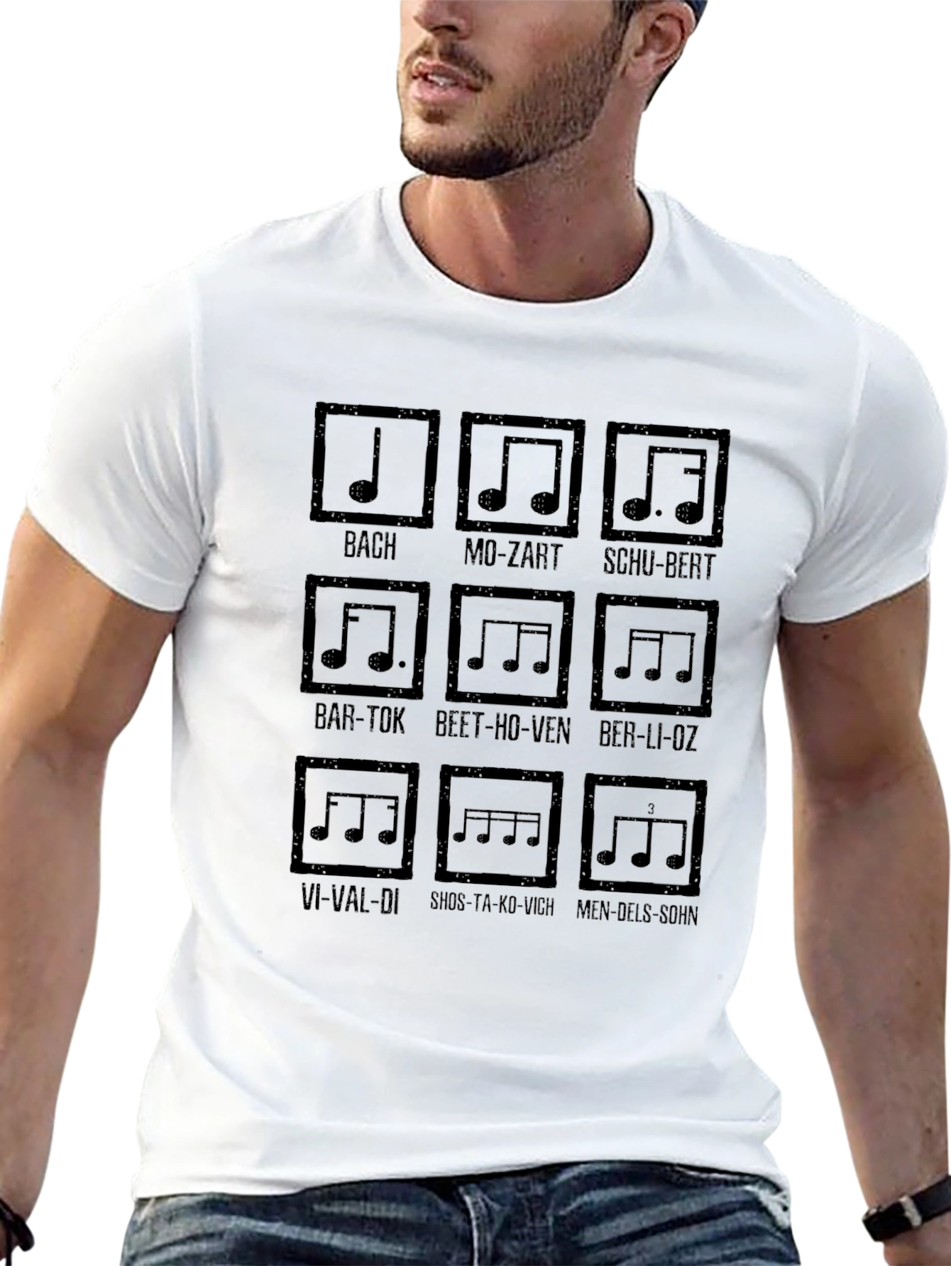 Music Composer Graphic T-Shirt
