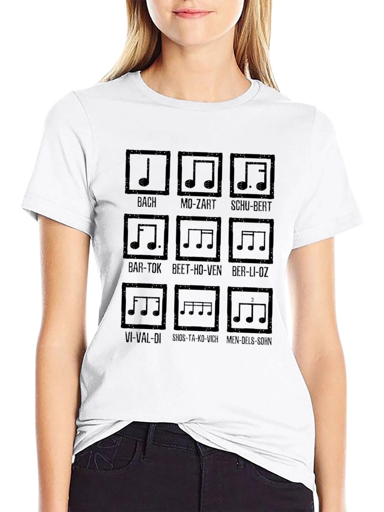 Music Composer Graphic T-Shirt