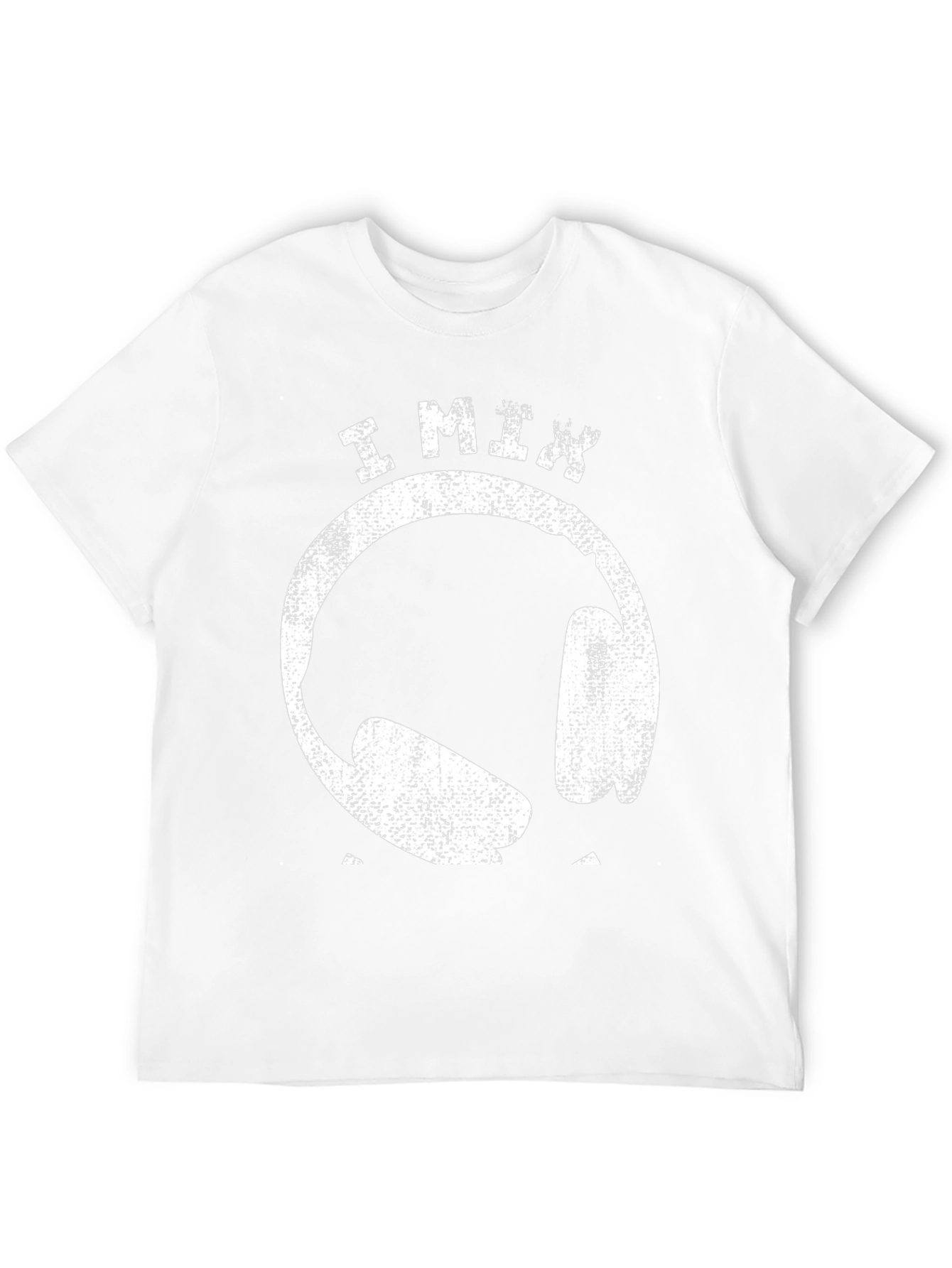I MIX Headphones T-Shirt - Black